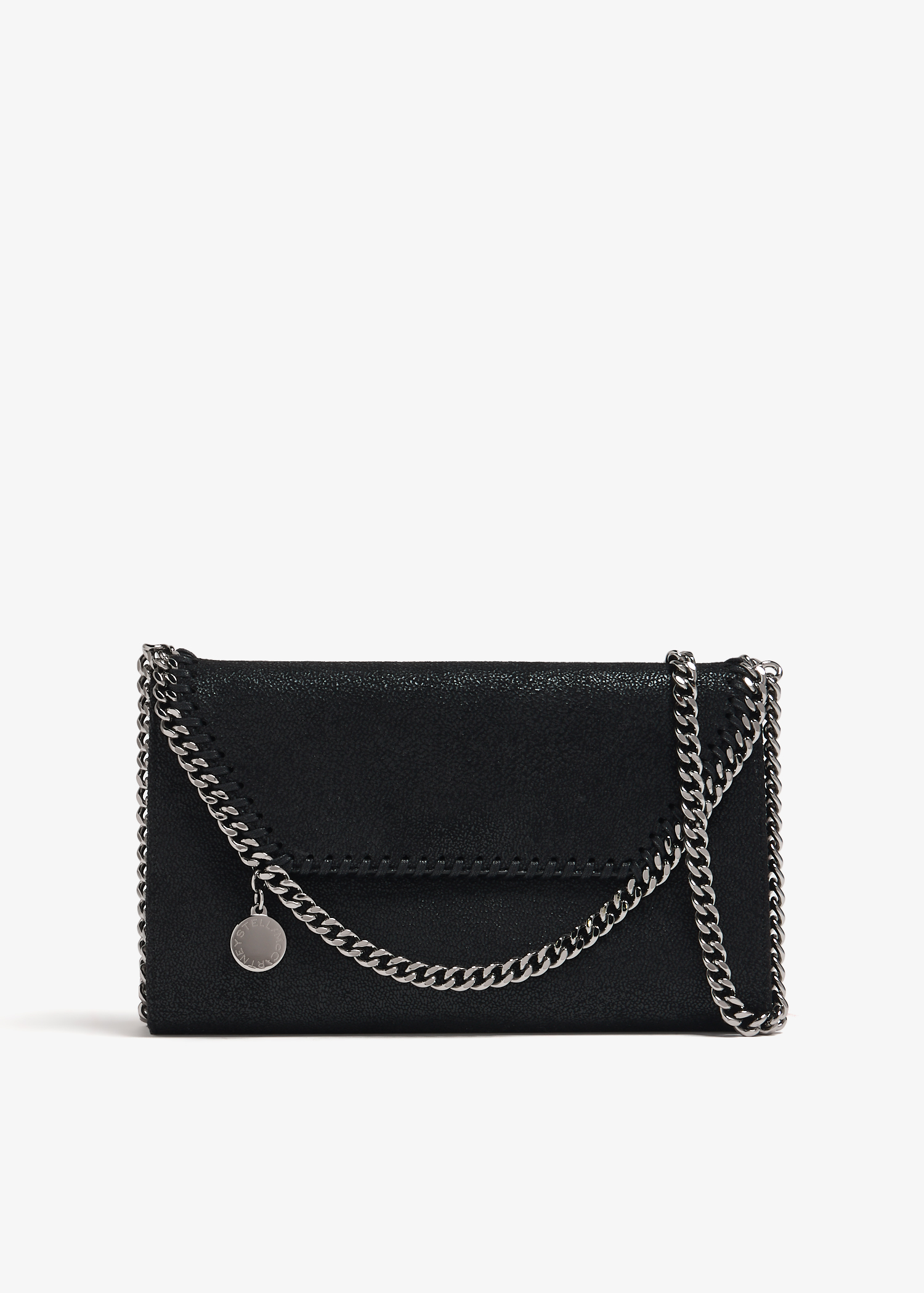 

Falabella wallet crossbody bag, Black