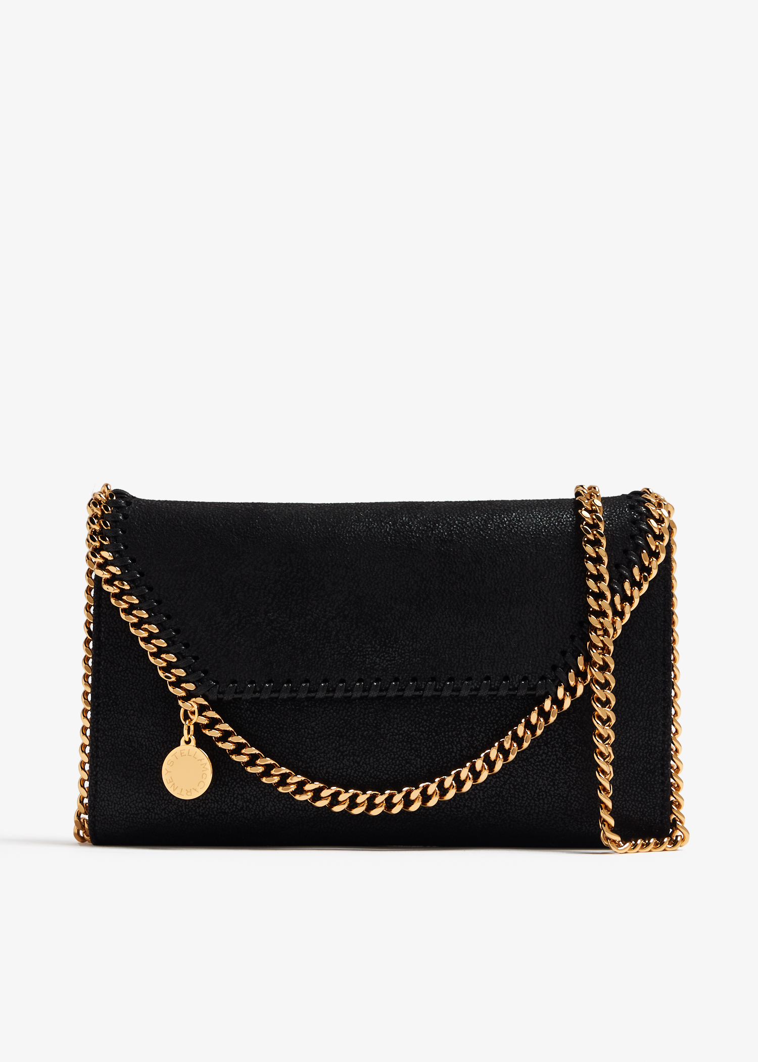 

Falabella wallet crossbody bag, Black