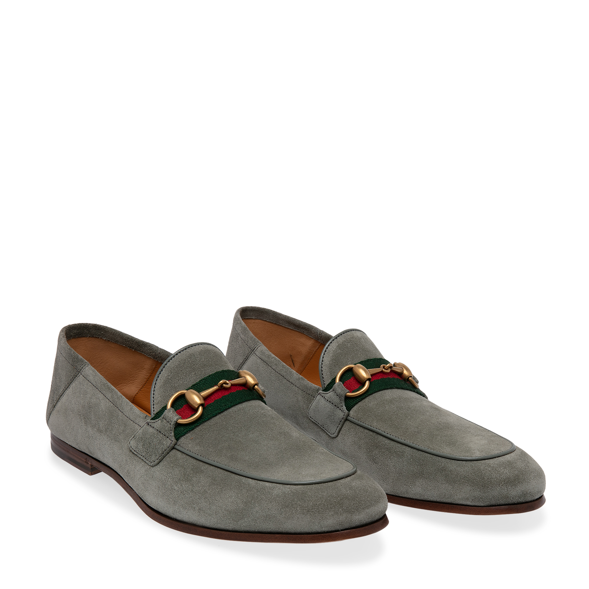 Gucci cheap grey loafers