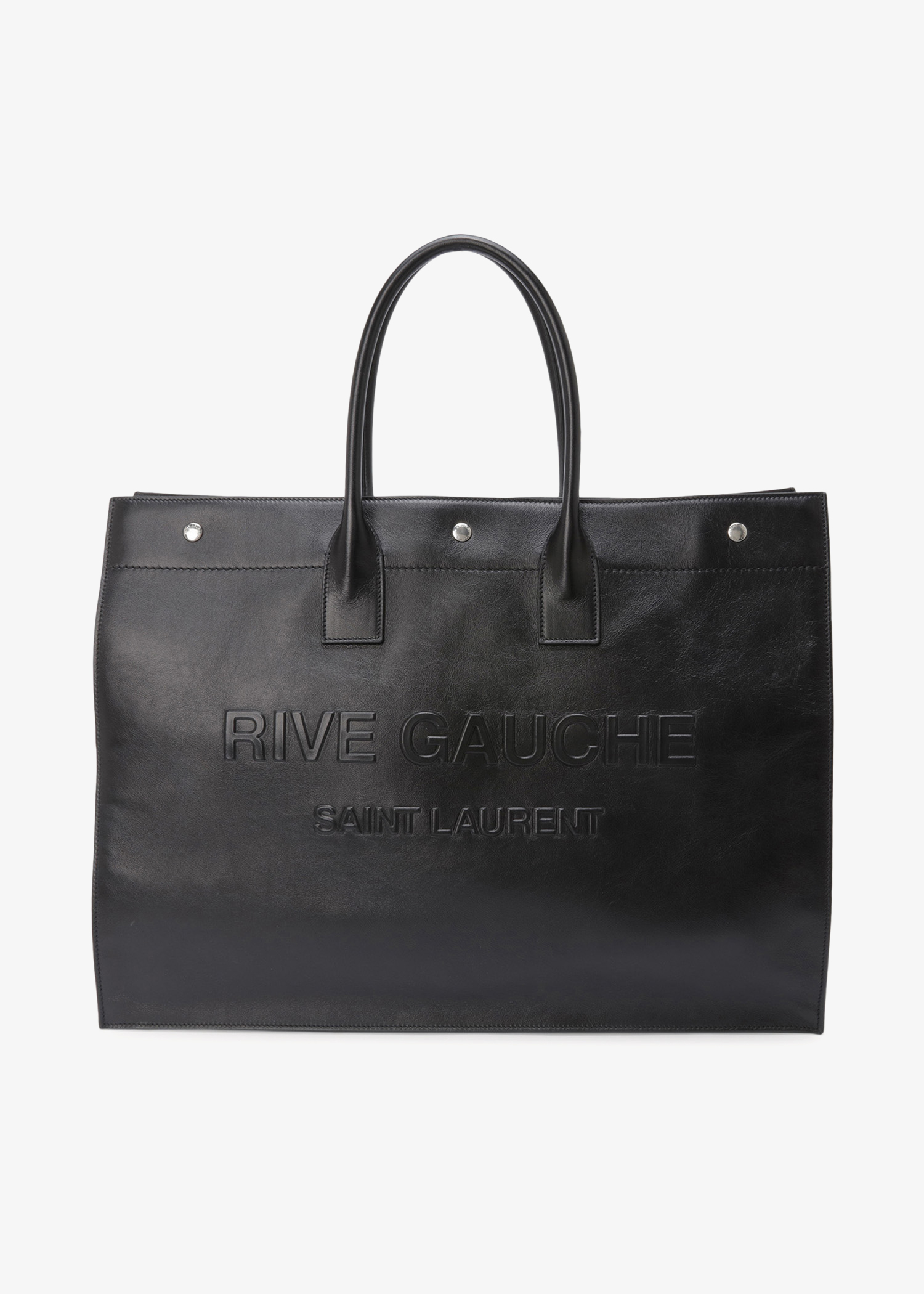 Saint Laurent Rive Gauche large tote bag for Women Black in UAE Level Shoes