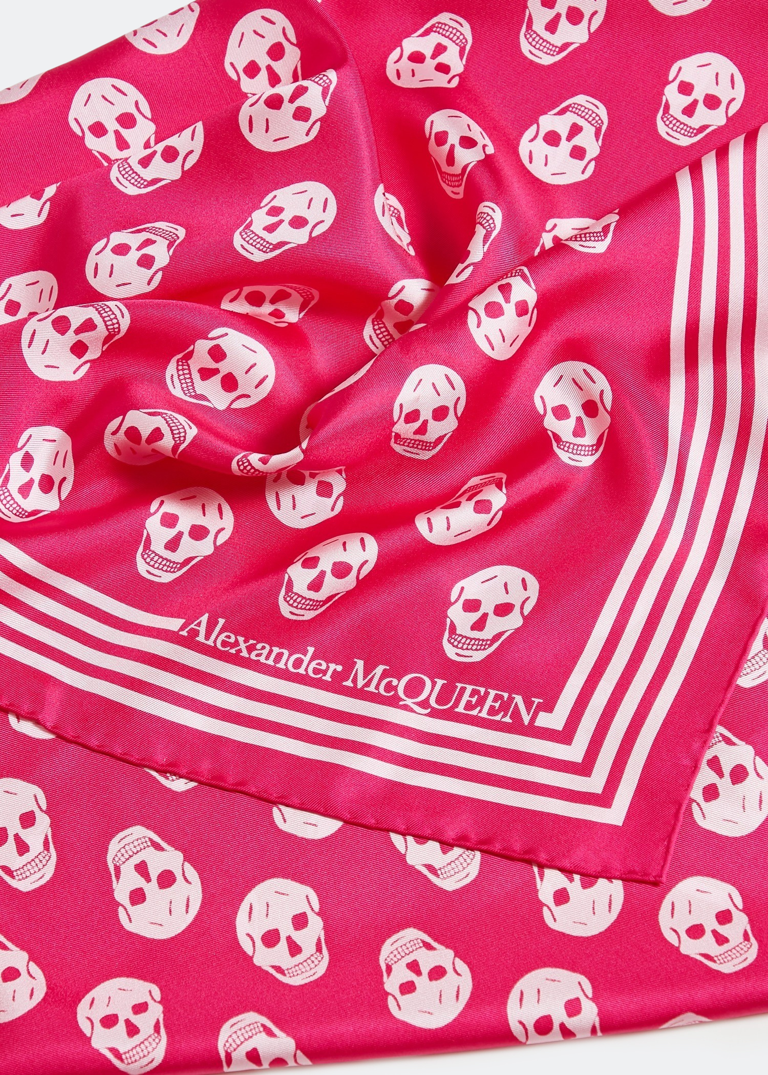 

Skull scarf, Pink