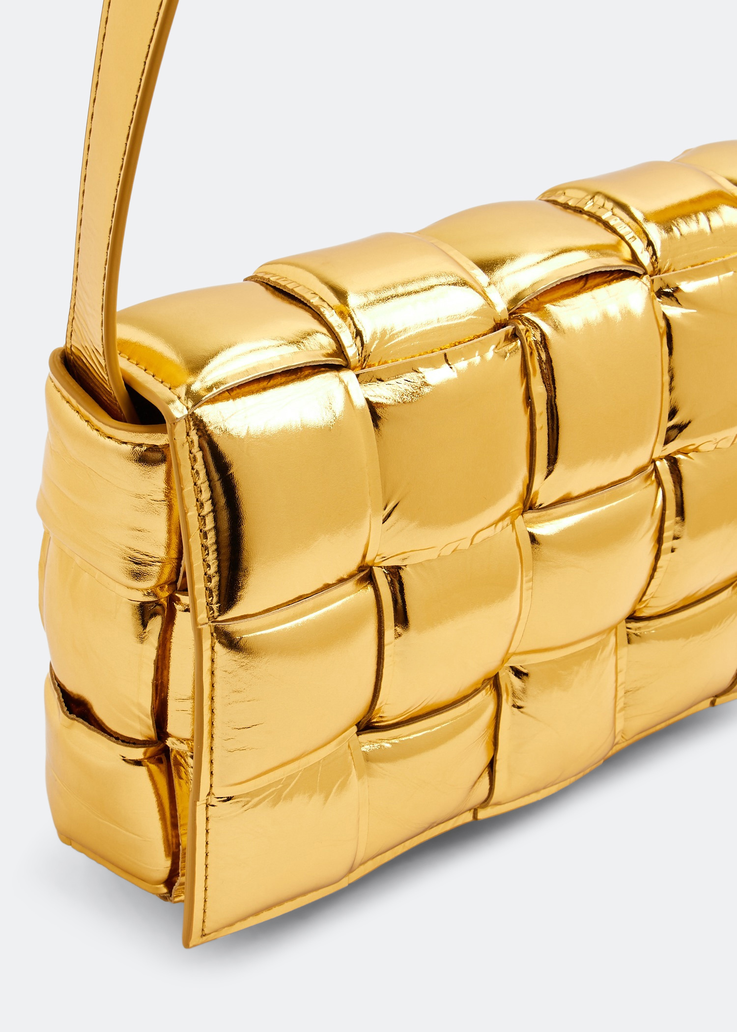 

Padded Cassette bag, Gold