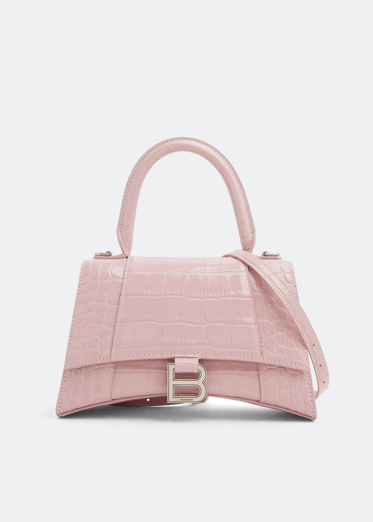 Balenciaga Hourglass S top handle bag for Women Pink in UAE