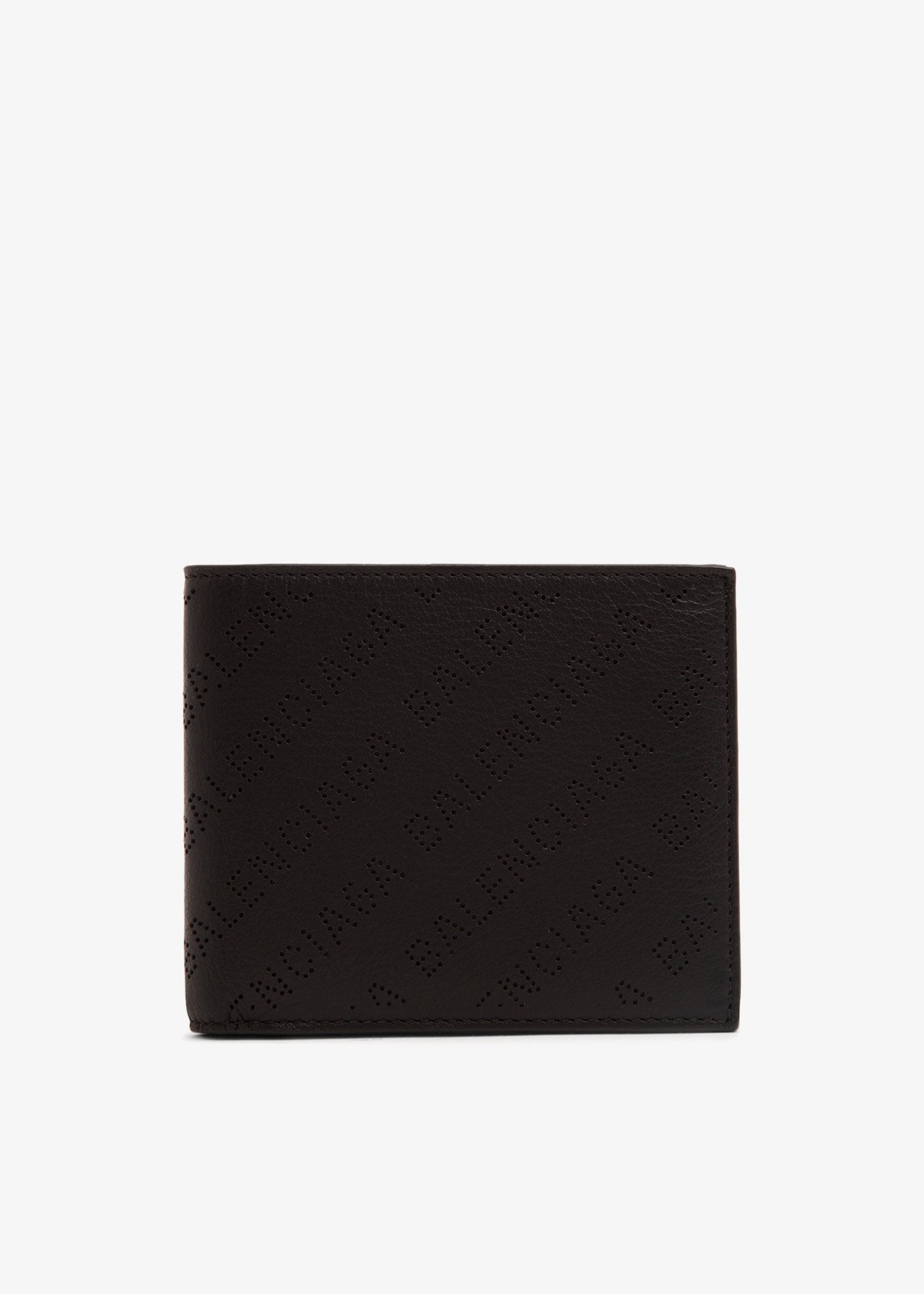 

Cash square folded wallet, Black