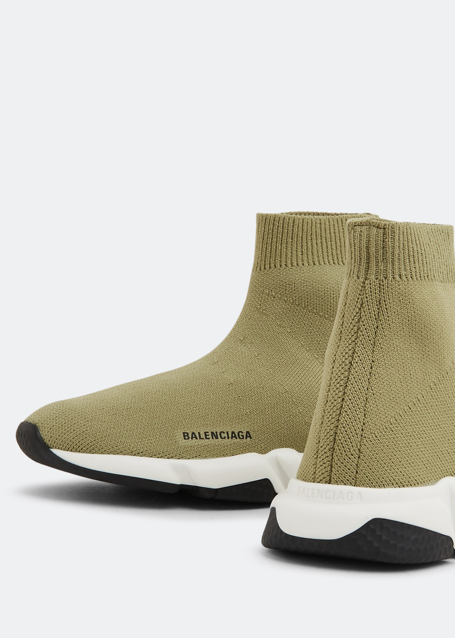 Balenciaga speed store trainer gold