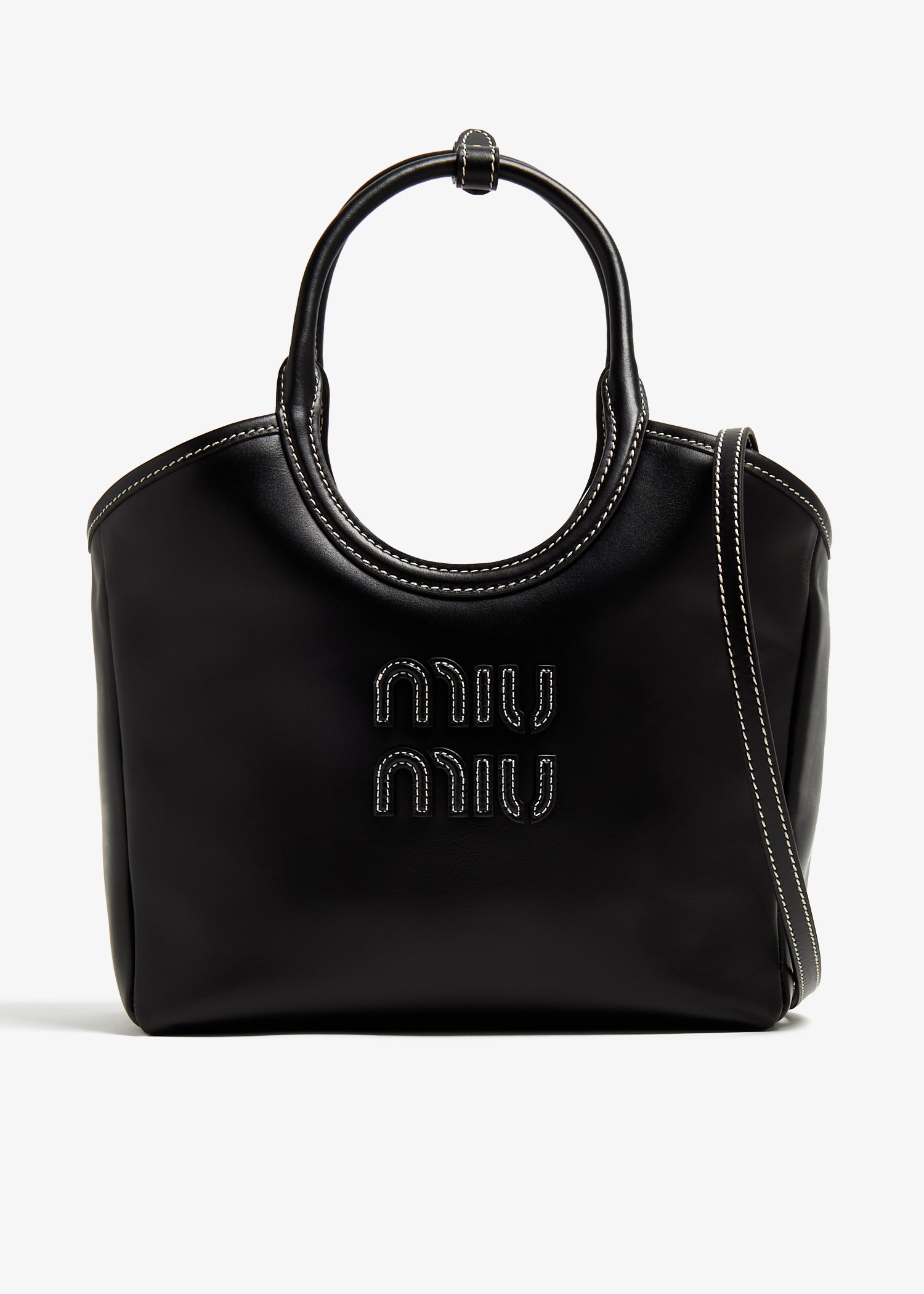 

IVY leather bag, Black