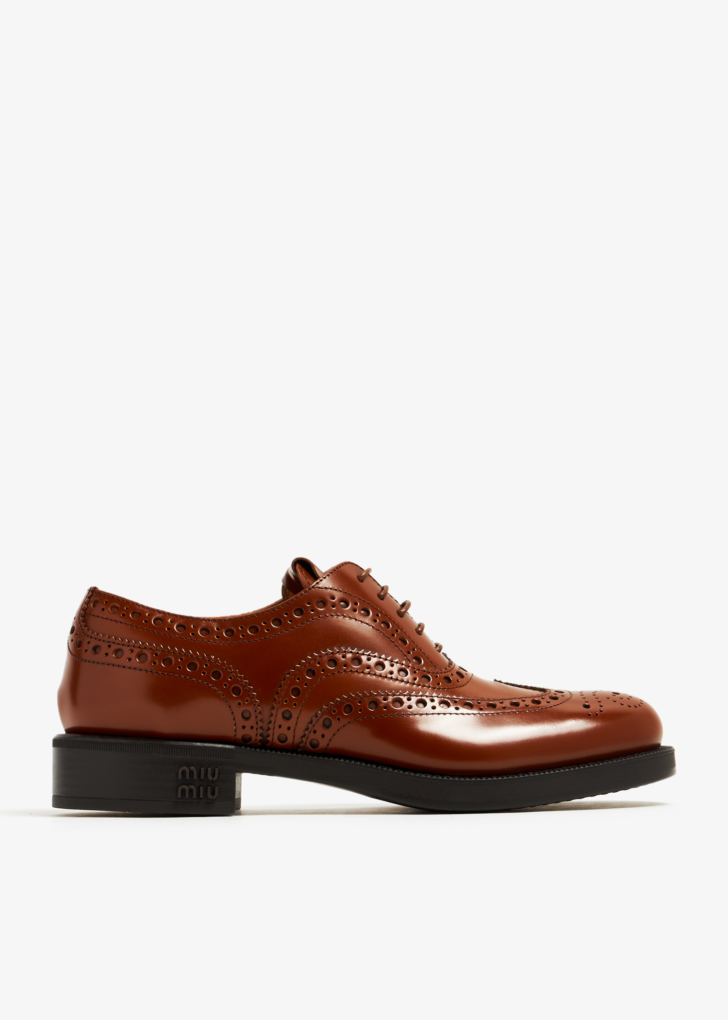 

x Church's Oxford Brogue shoes, Brown