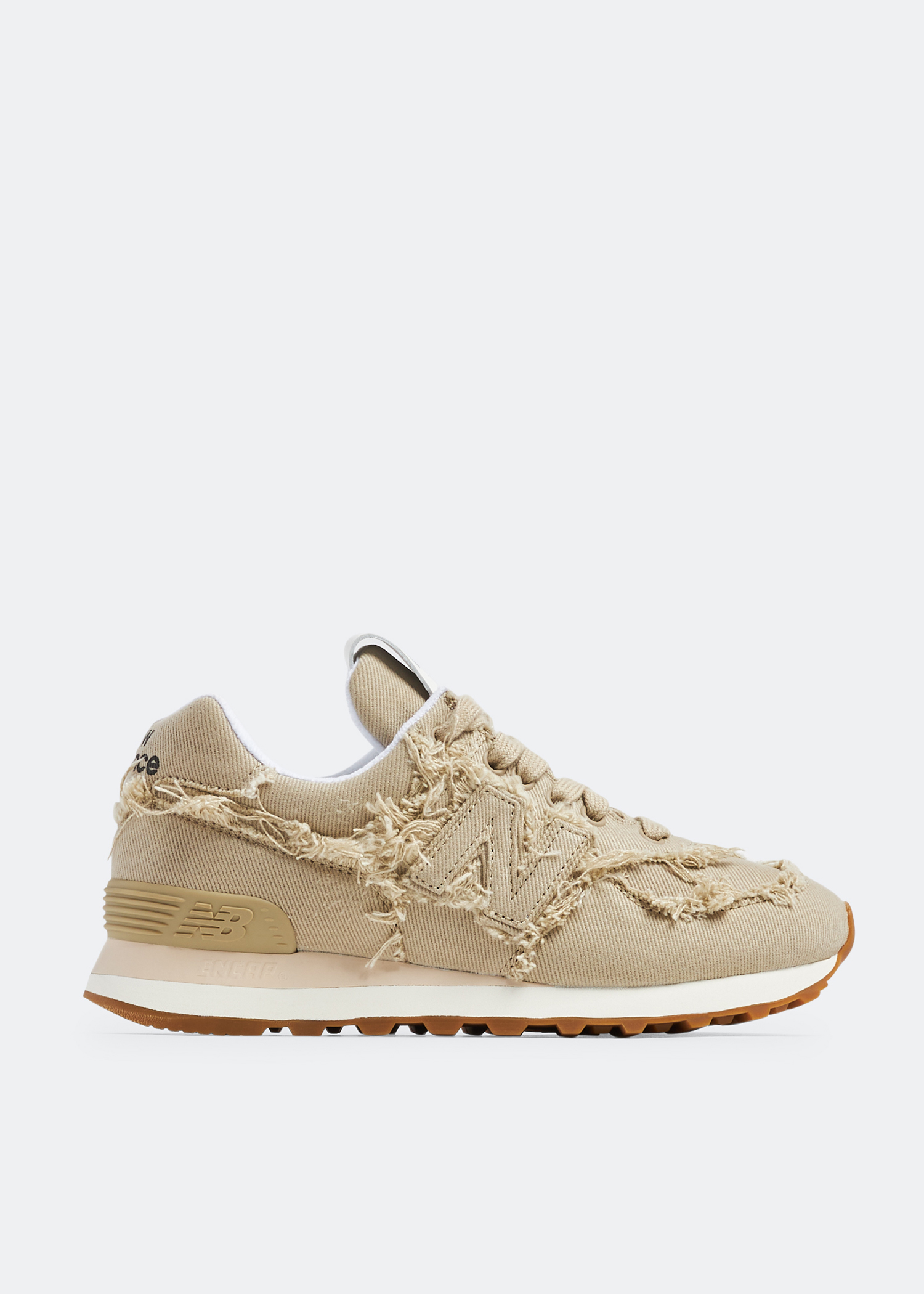 

x New Balance 574 denim sneakers, Beige