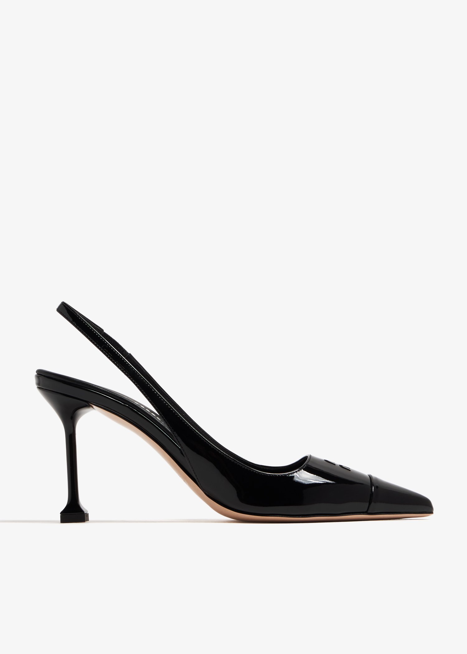 

Patent leather pumps, Black