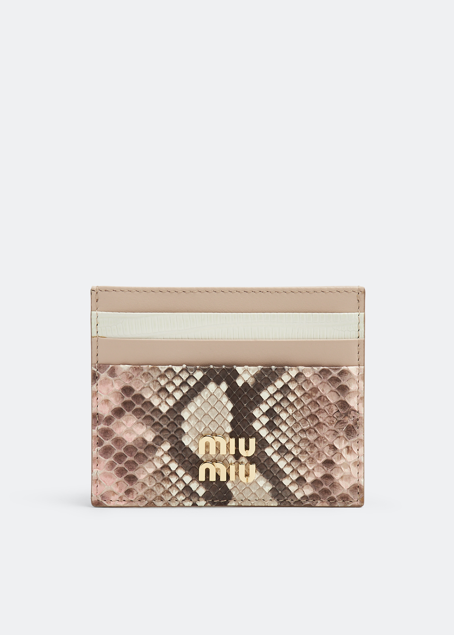 

Python and tejus card holder, Animal print