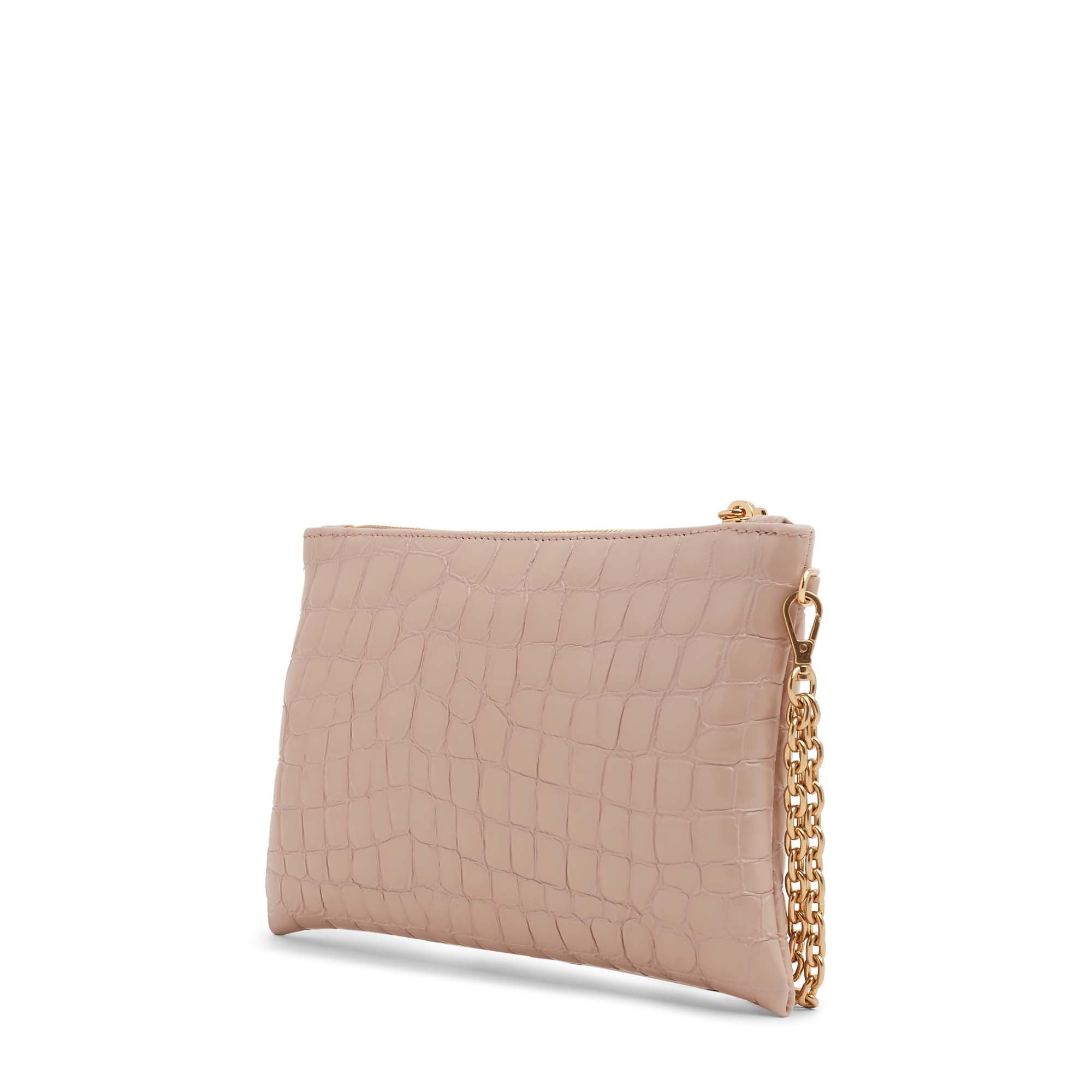 

Leather pouch, Beige