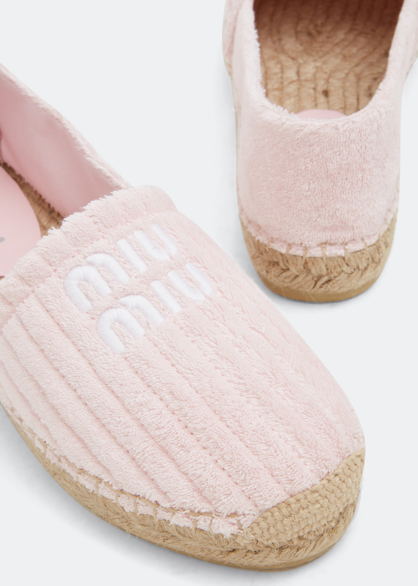 

Logo espadrilles, Pink