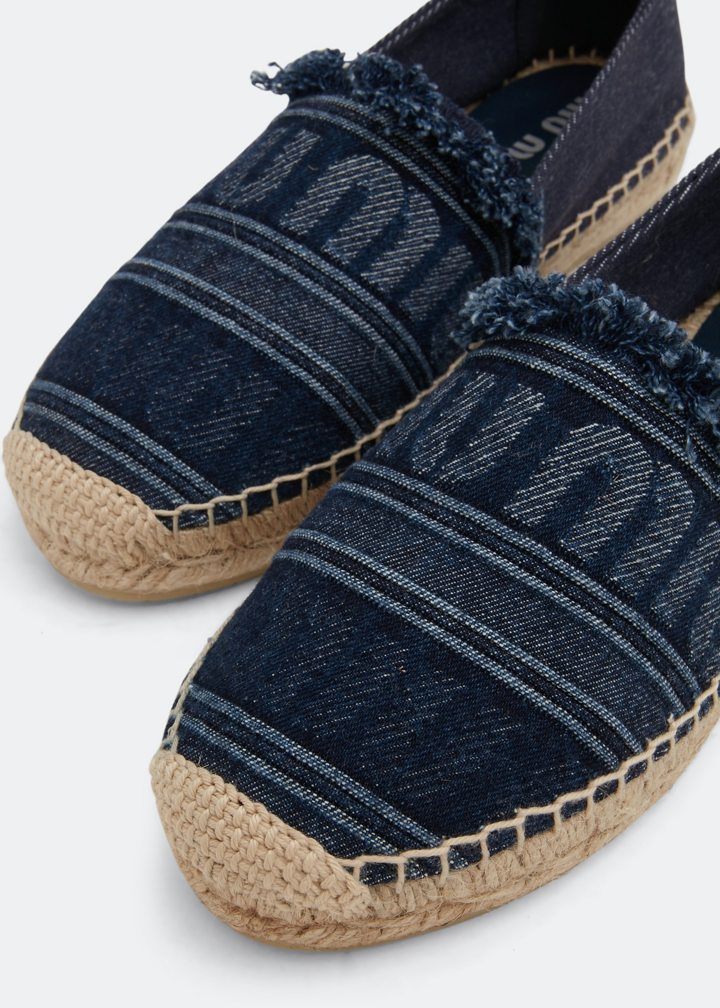 

Denim espadrilles, Blue