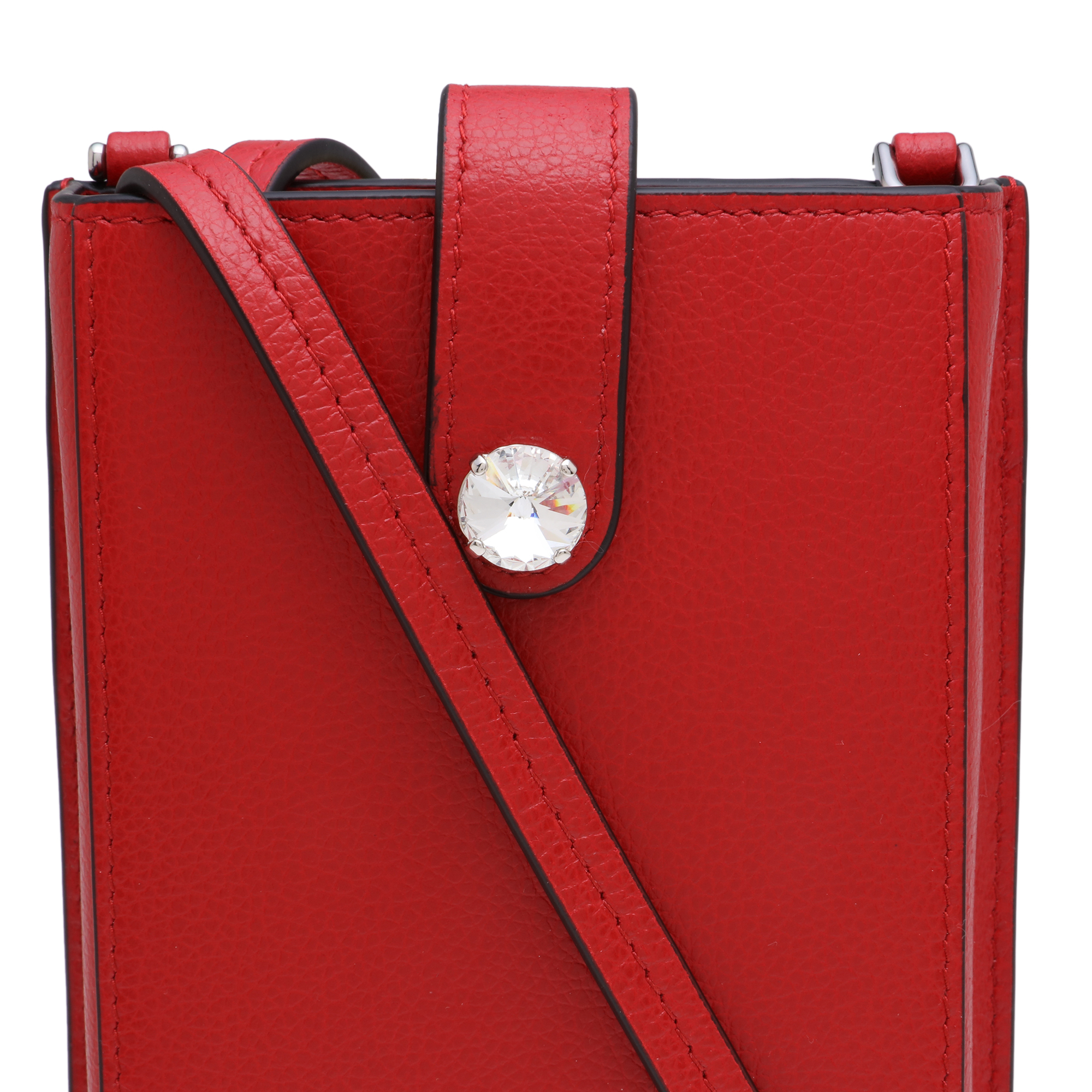 

Glacé leather iPhone cover, Red