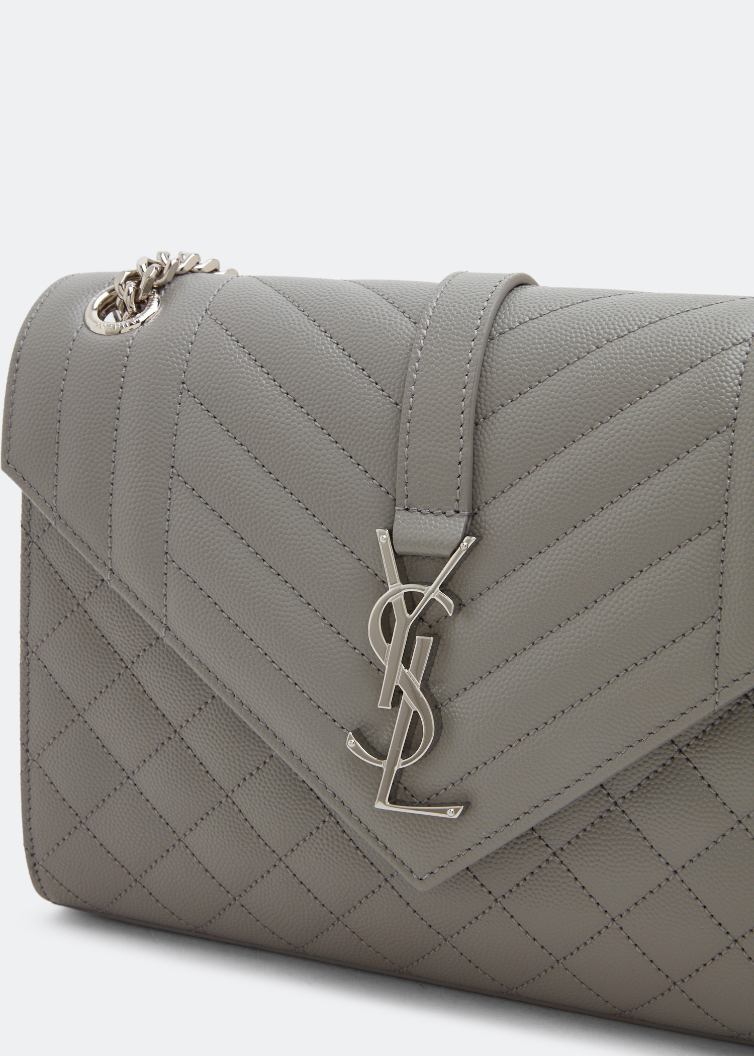 

Envelope medium chain bag, Grey