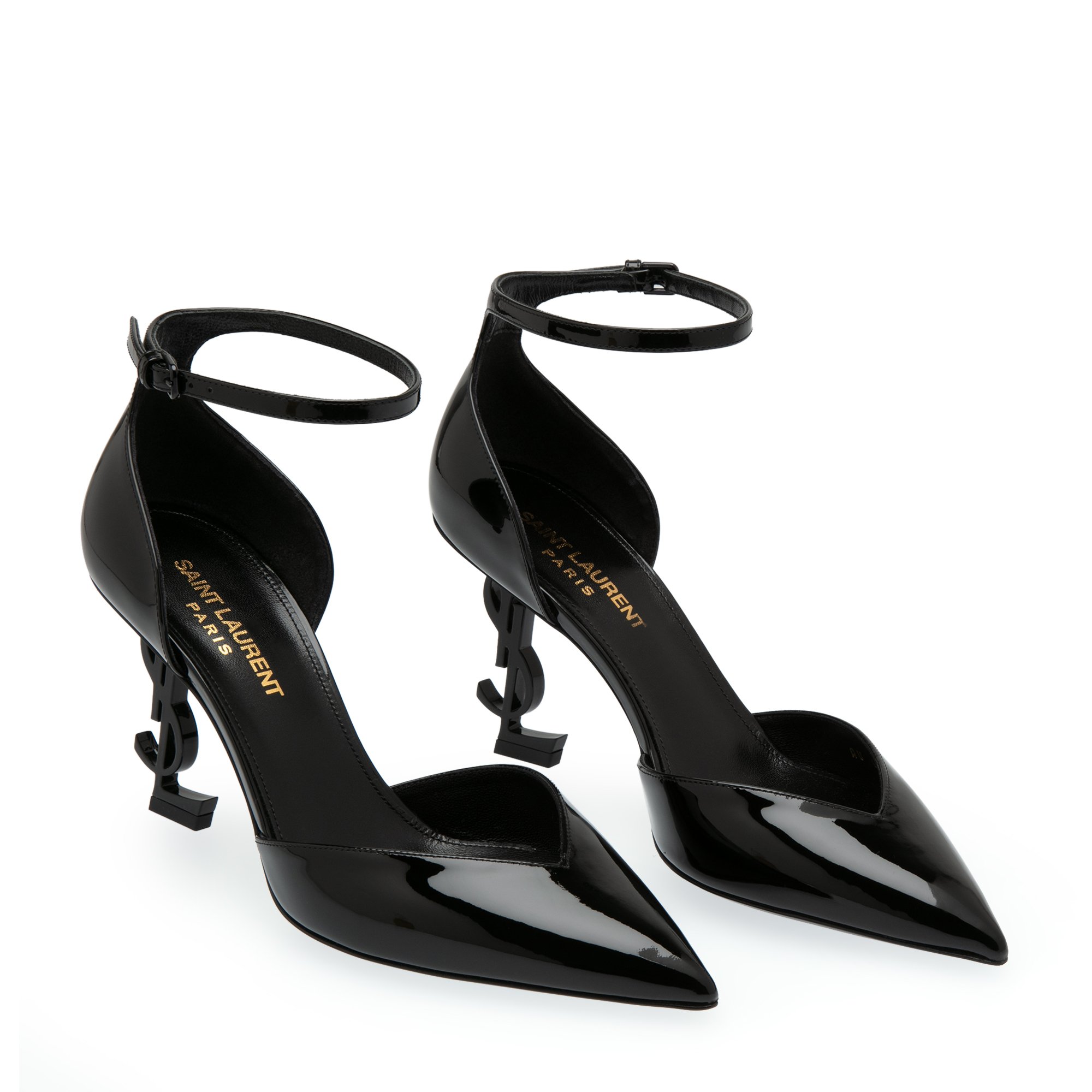 

Opyum patent leather pumps, Black