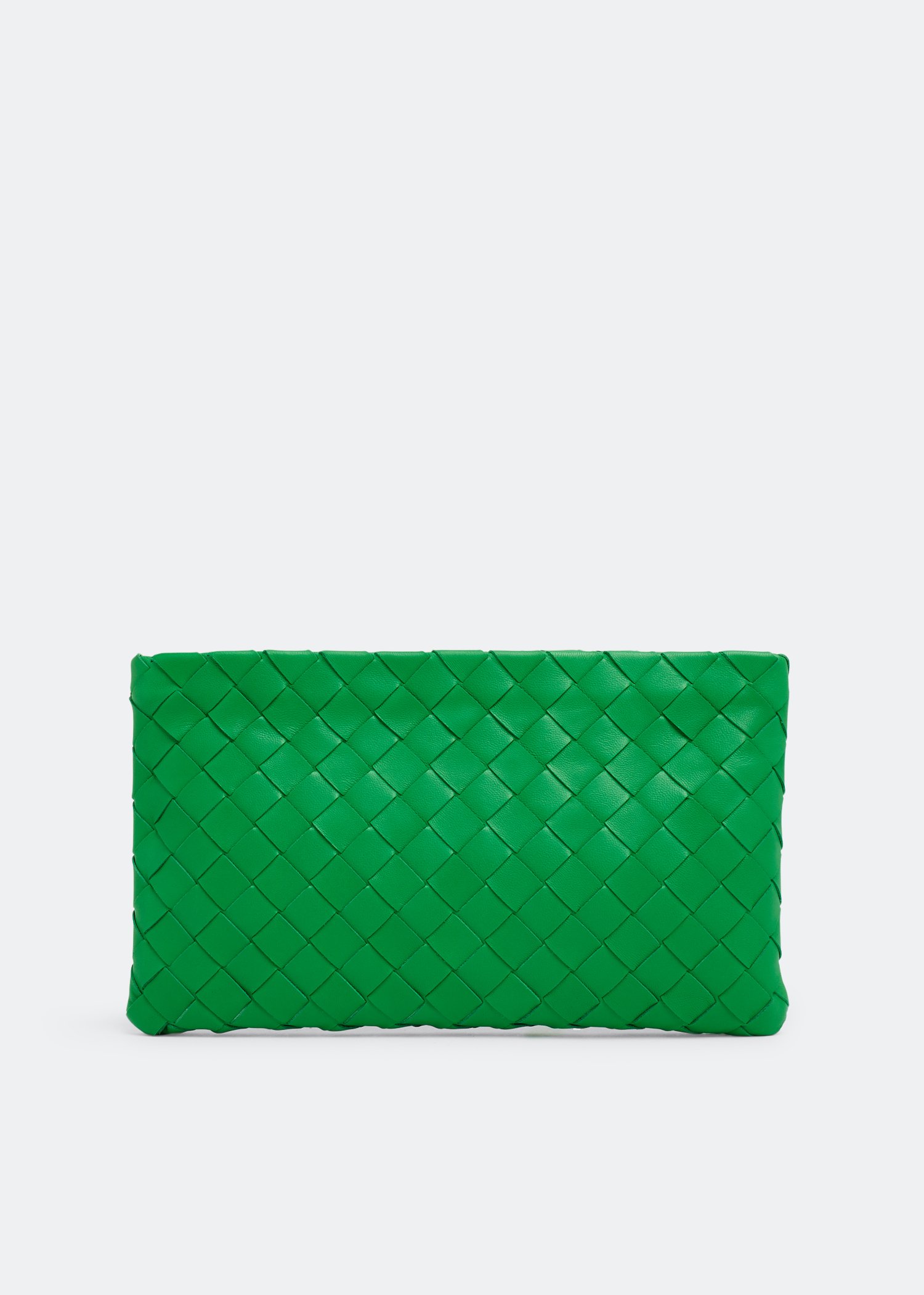 

Intrecciato small pouch, Green