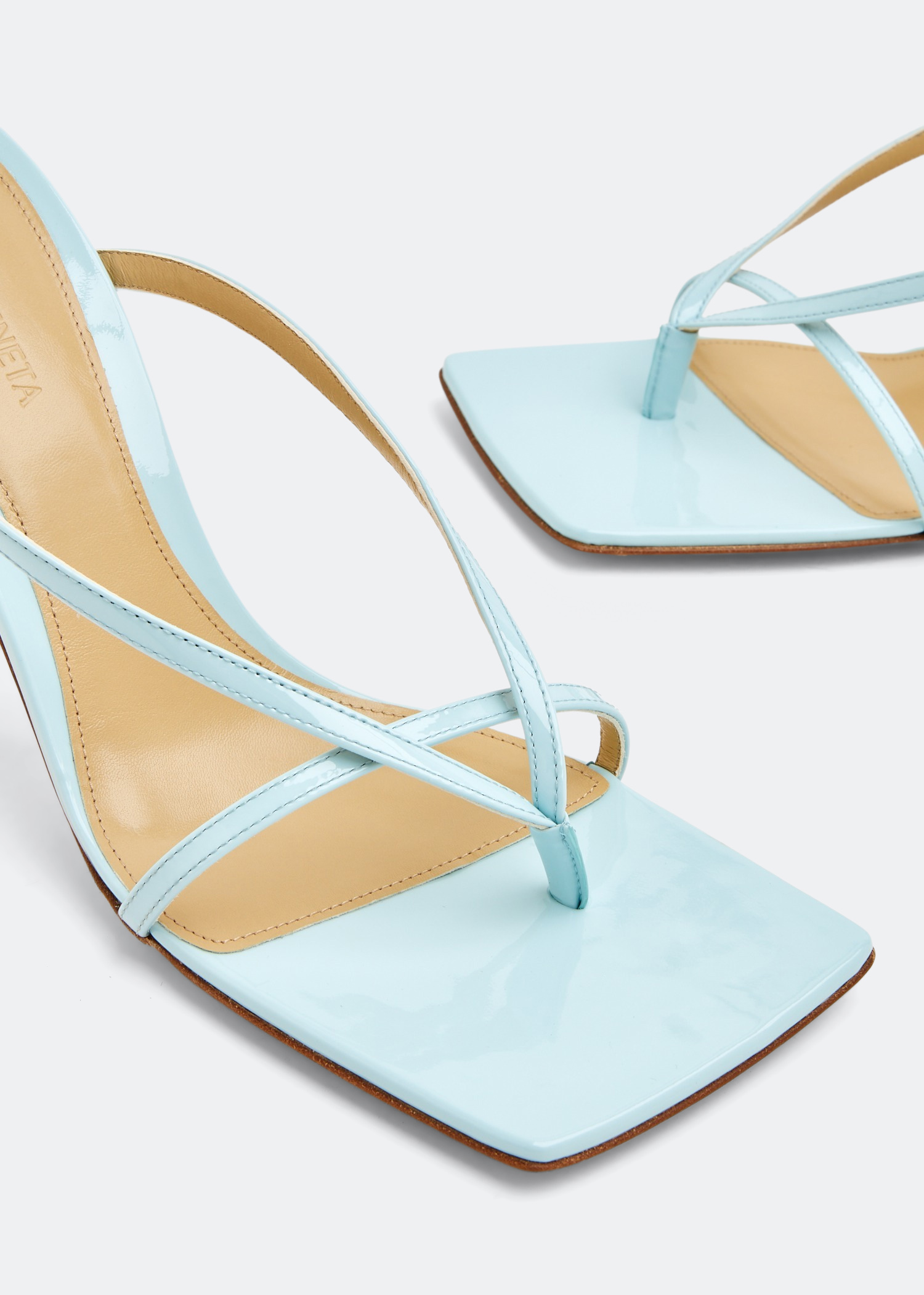 

Stretch Strap sandals, Blue