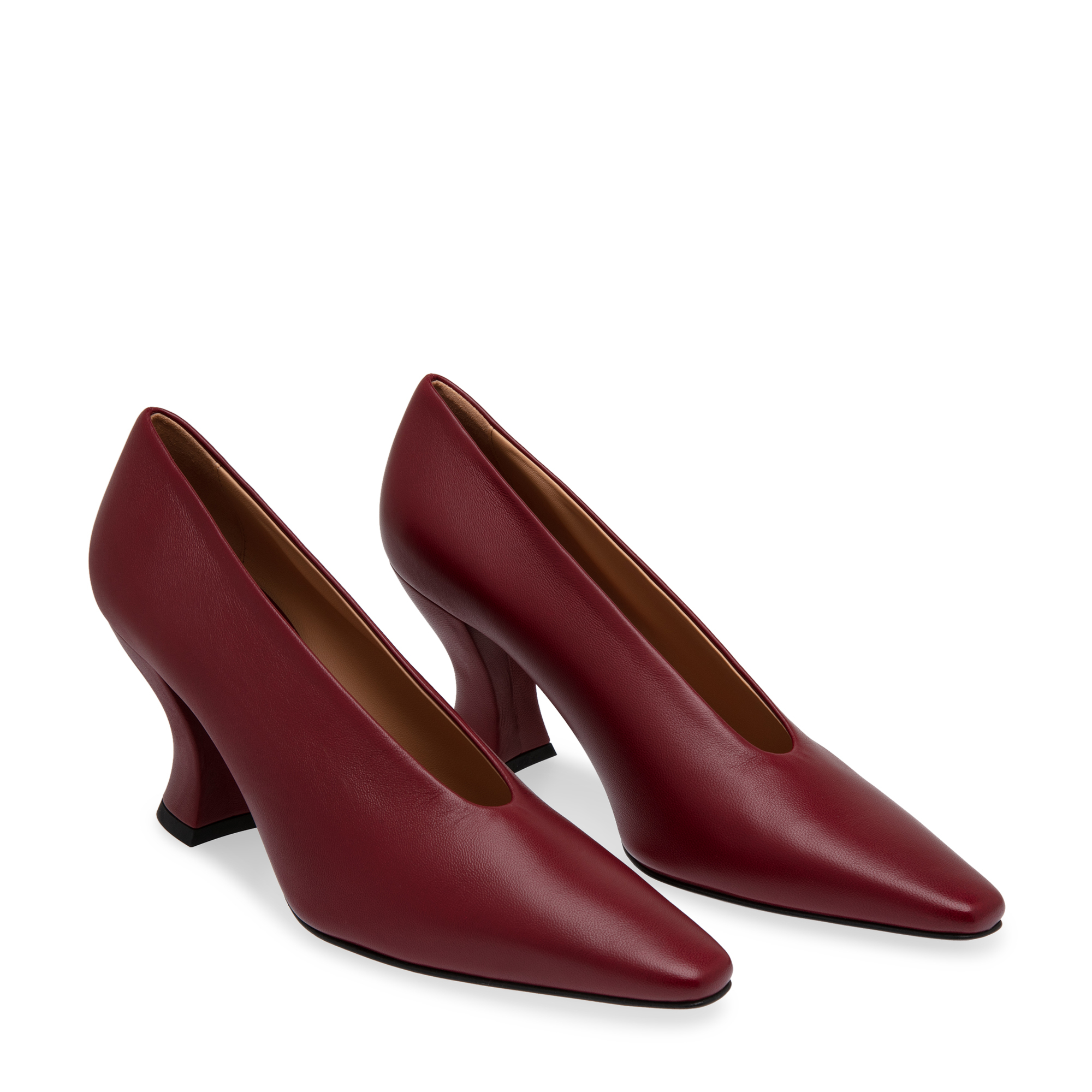 

Almond pumps, Burgundy