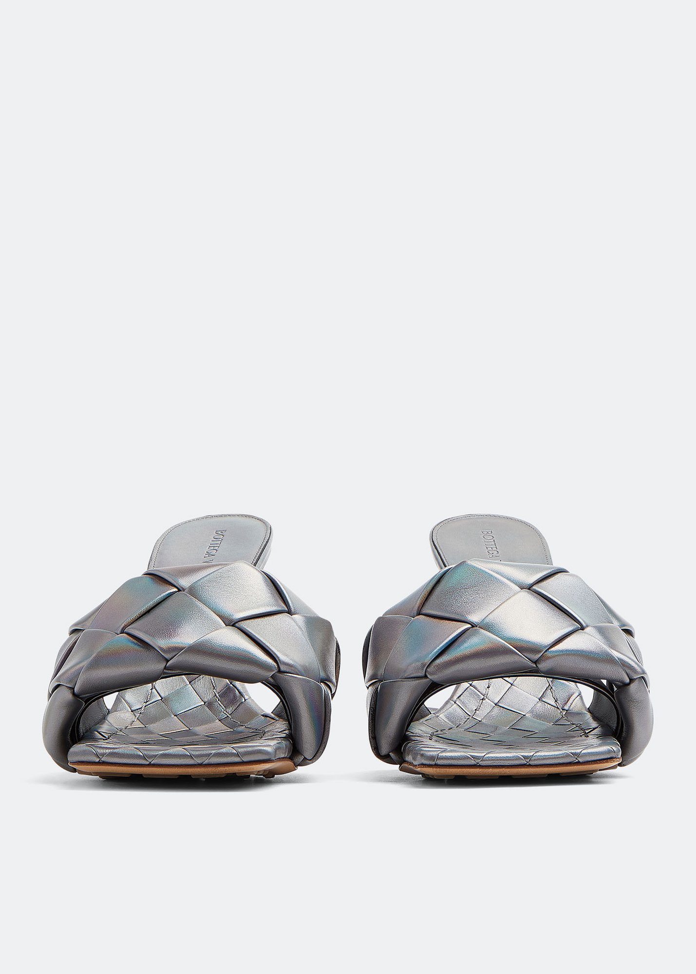 

The Lido mules, Metallic