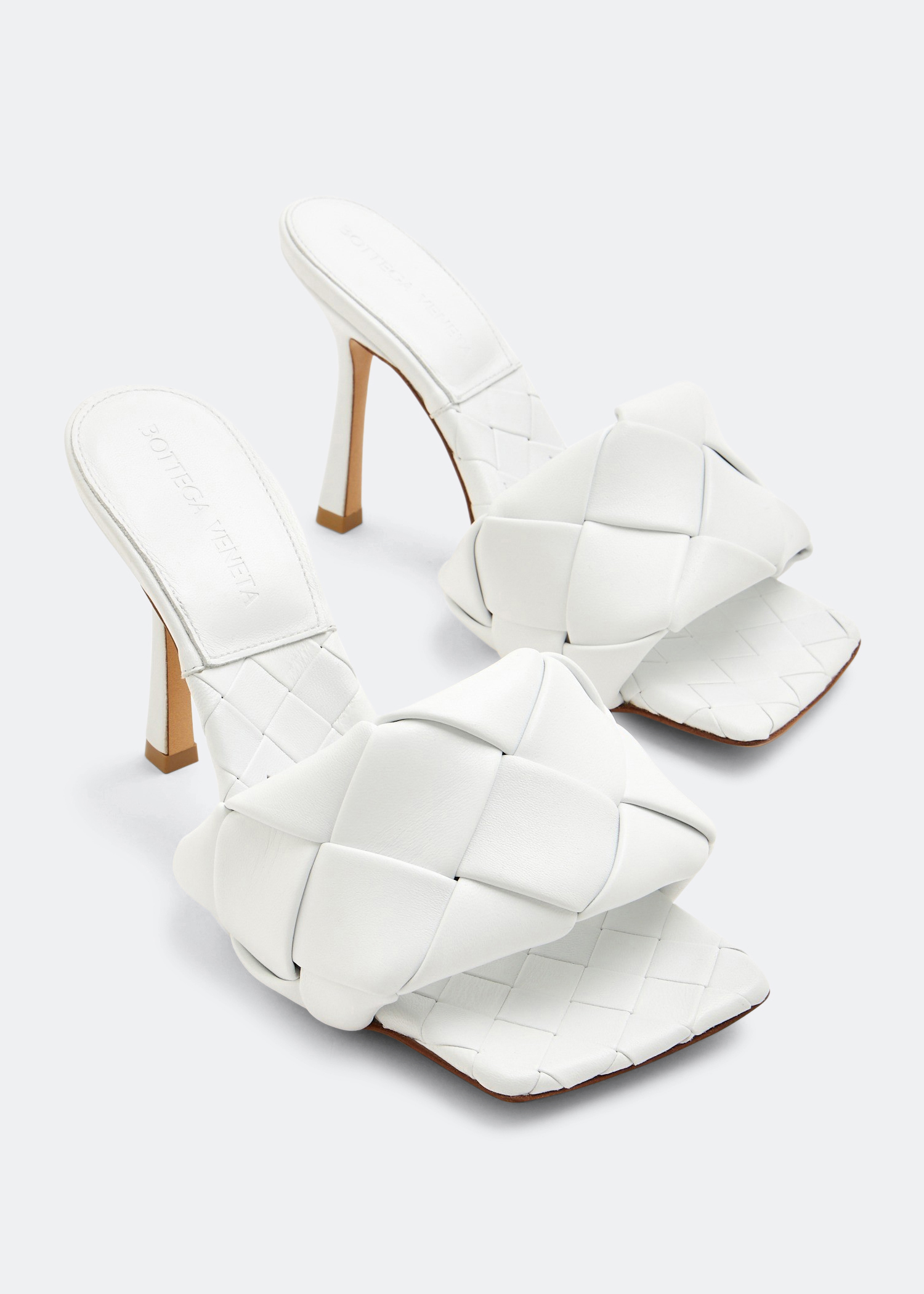 Bottega veneta 2024 white mules