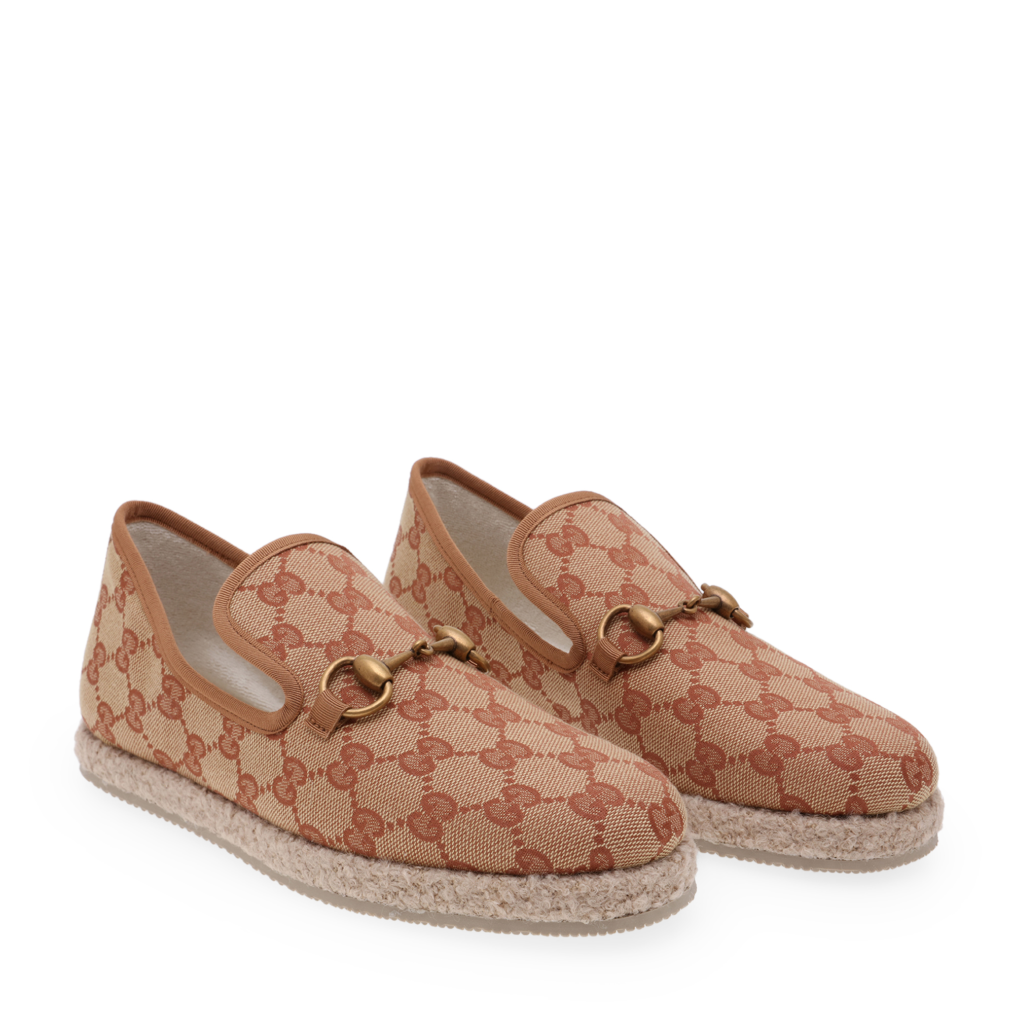 

GG canvas loafers, Beige