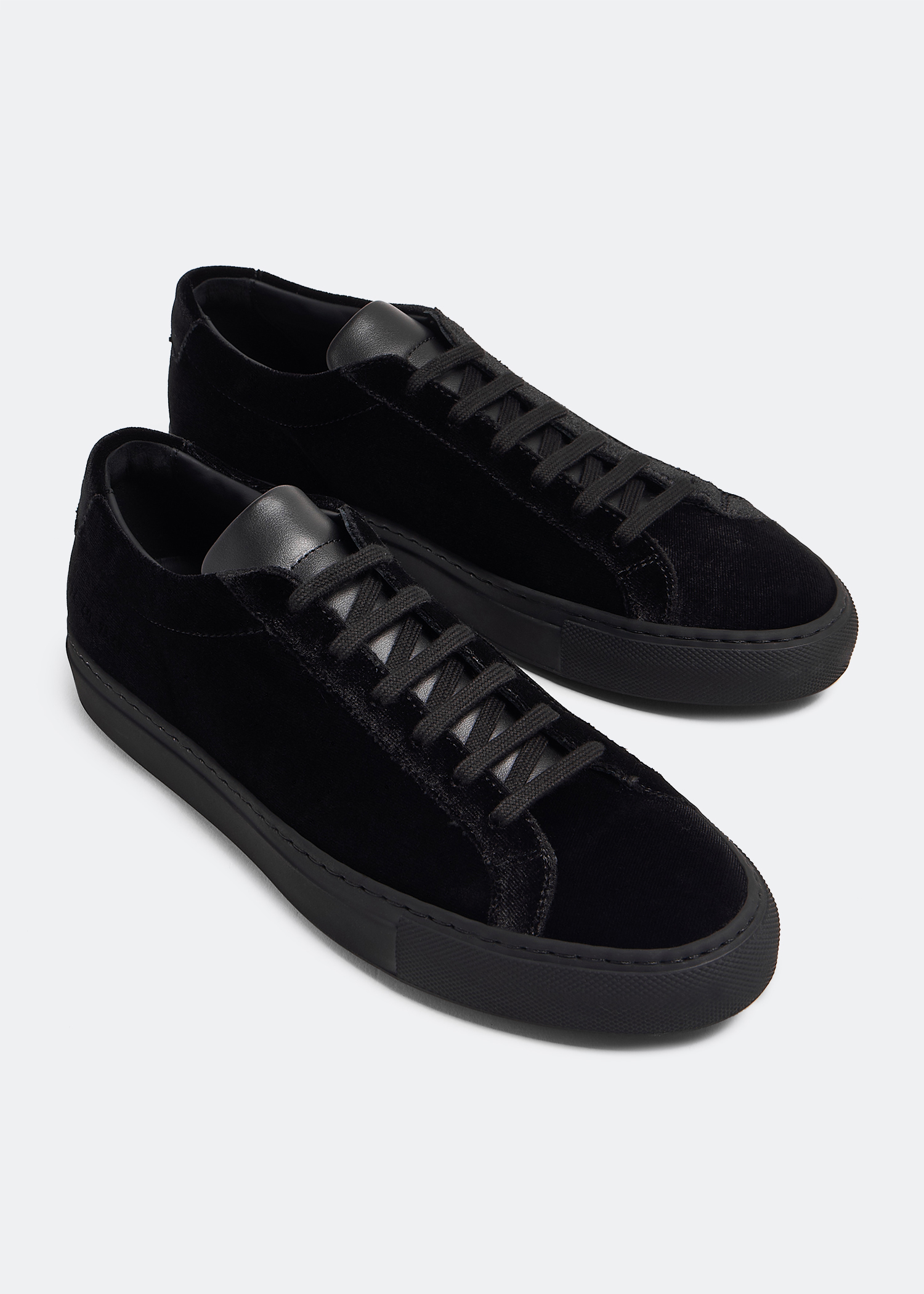 Common projects hot sale black suede