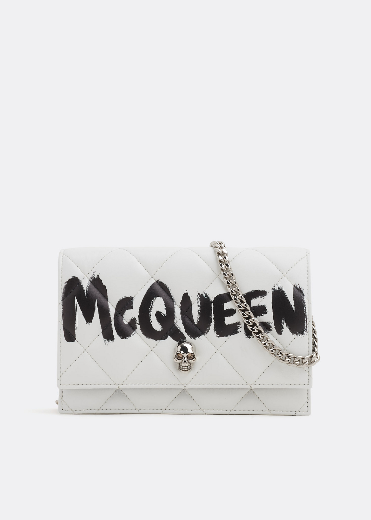 Alexander McQueen Small Skull bag for Women - White in KSA | Level 