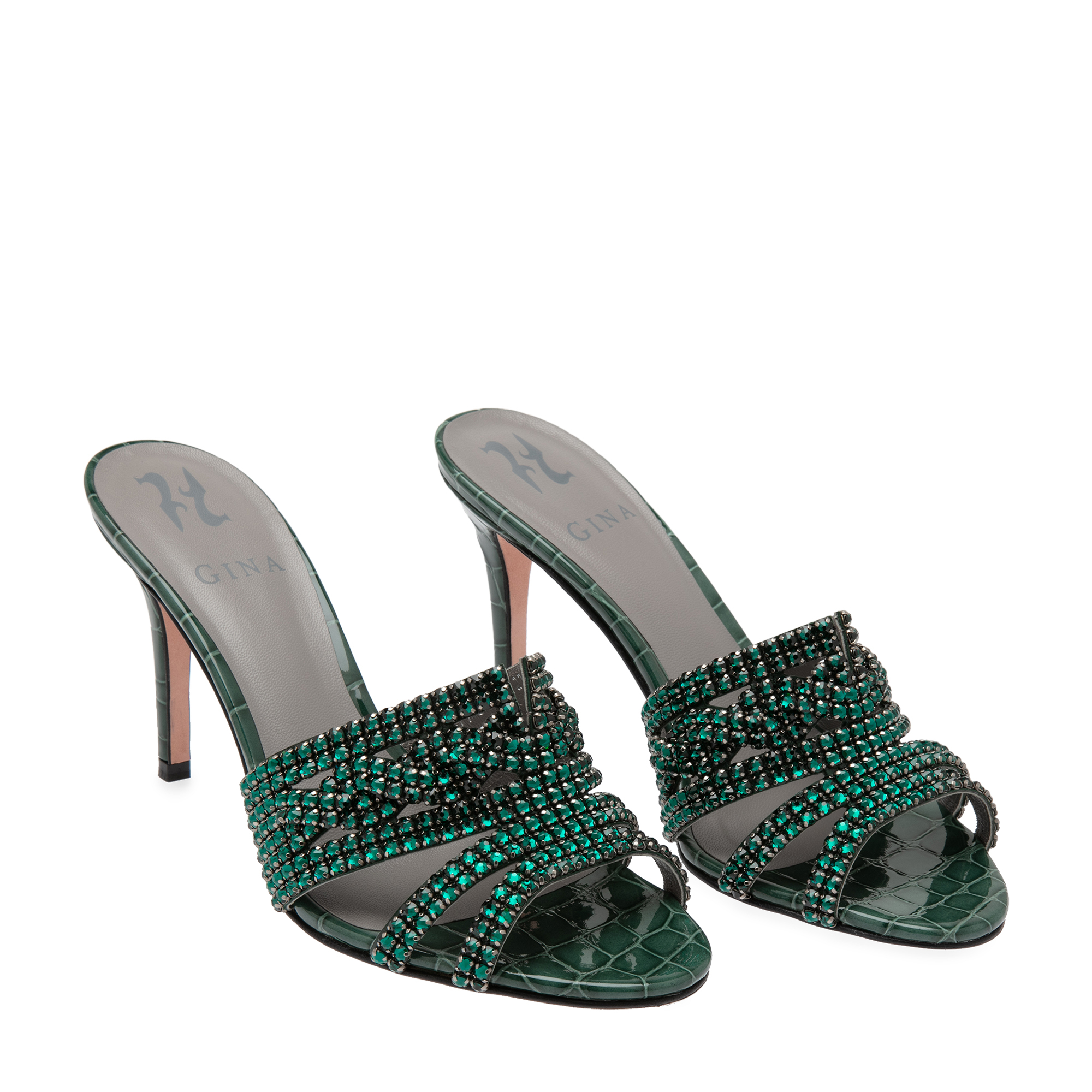 

Jarrah sandals, Green