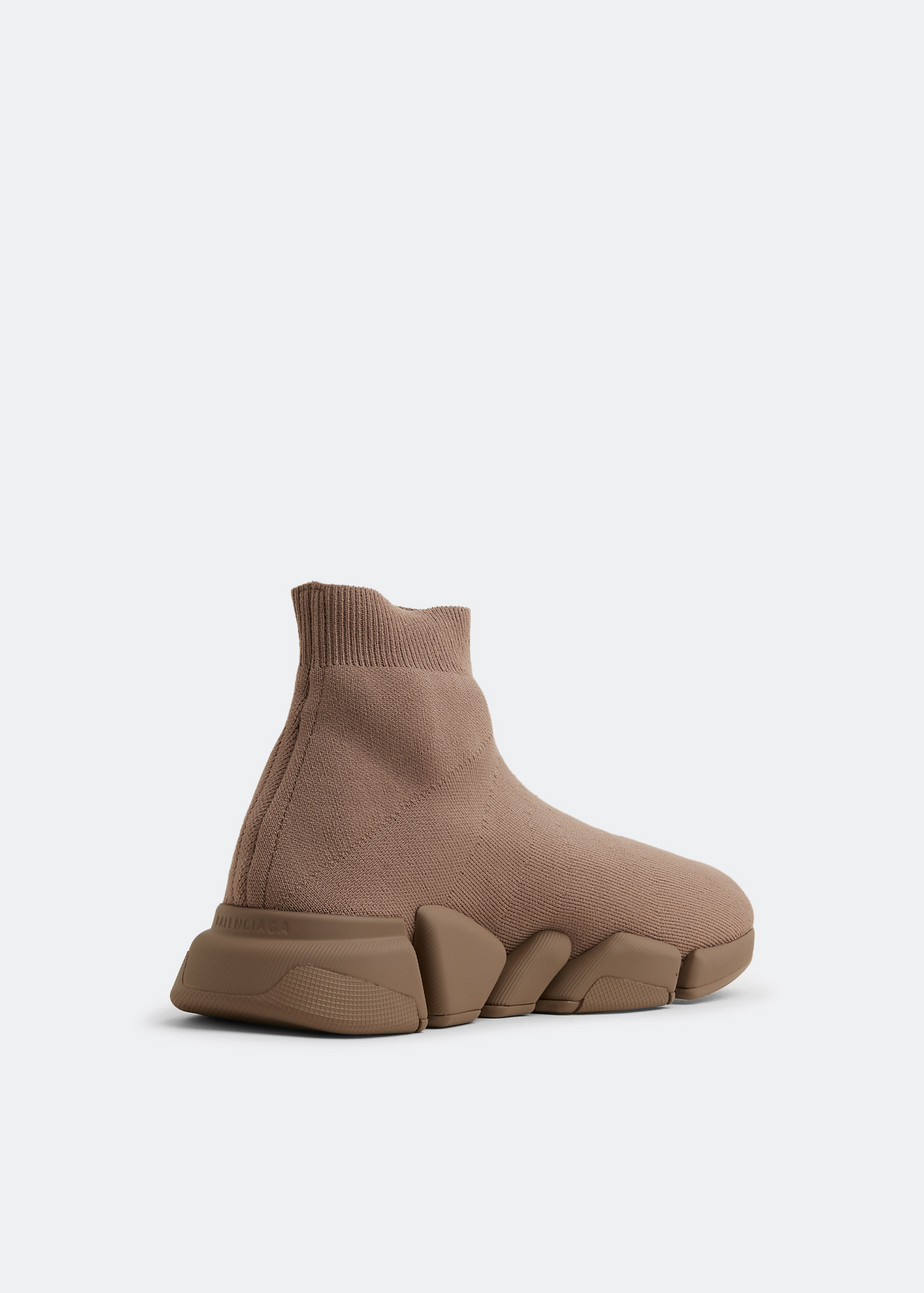 Balenciaga speed 2025 trainer brun