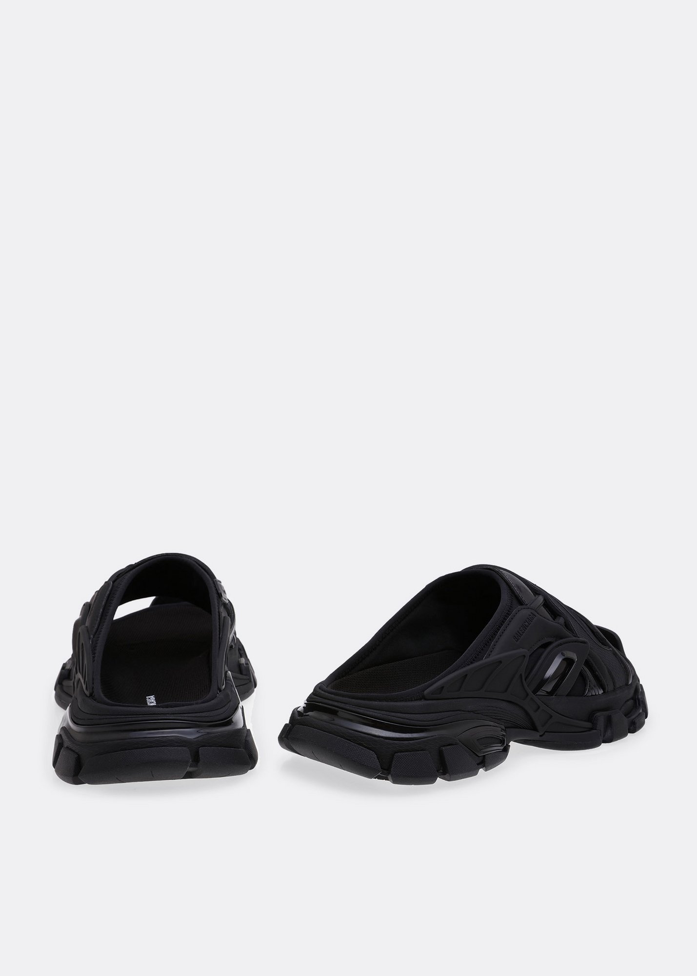 Balenciaga Track slide sandals for Women Black in UAE Level Shoes