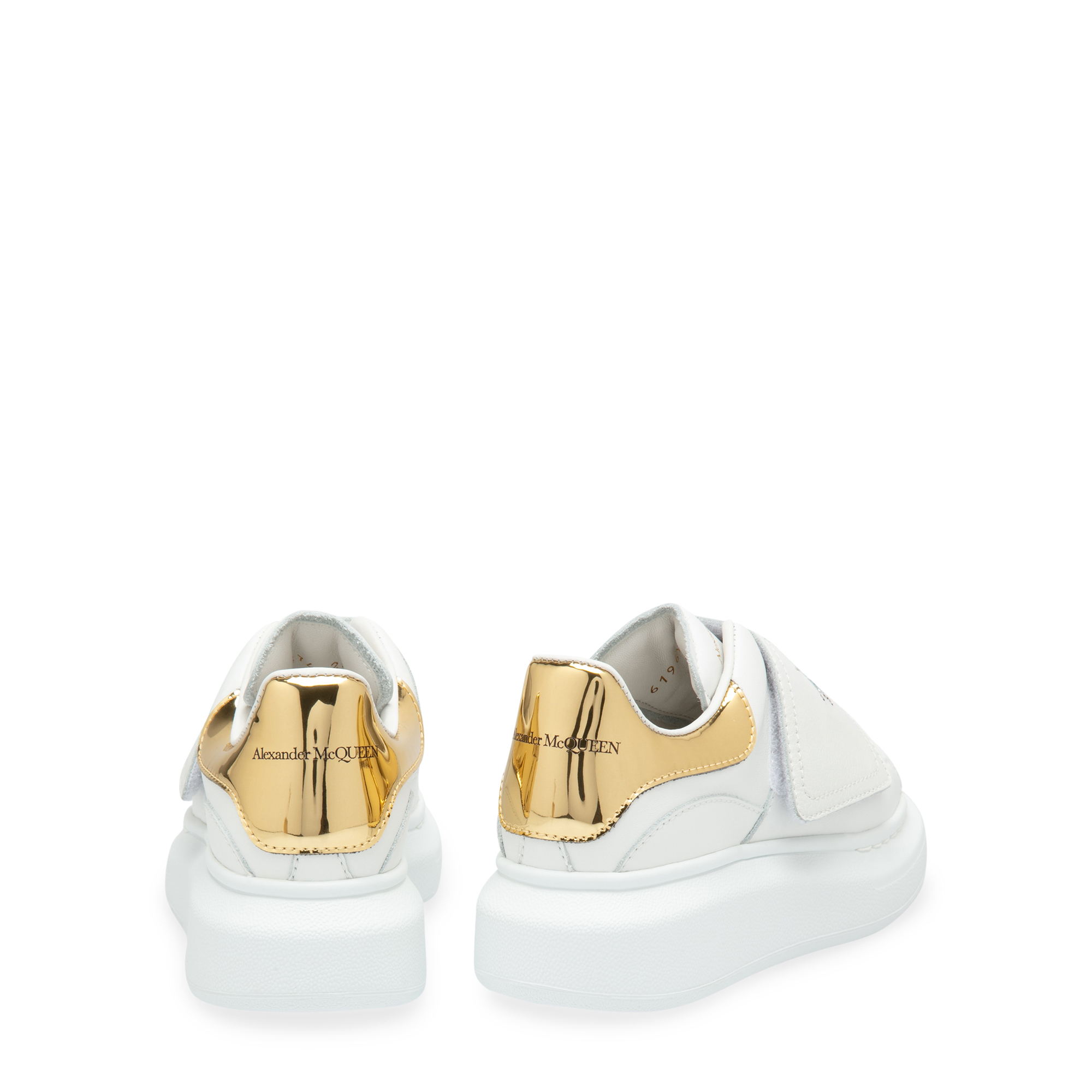 Alexander McQueen Larry oversized sneakers for Girl - White in KSA 