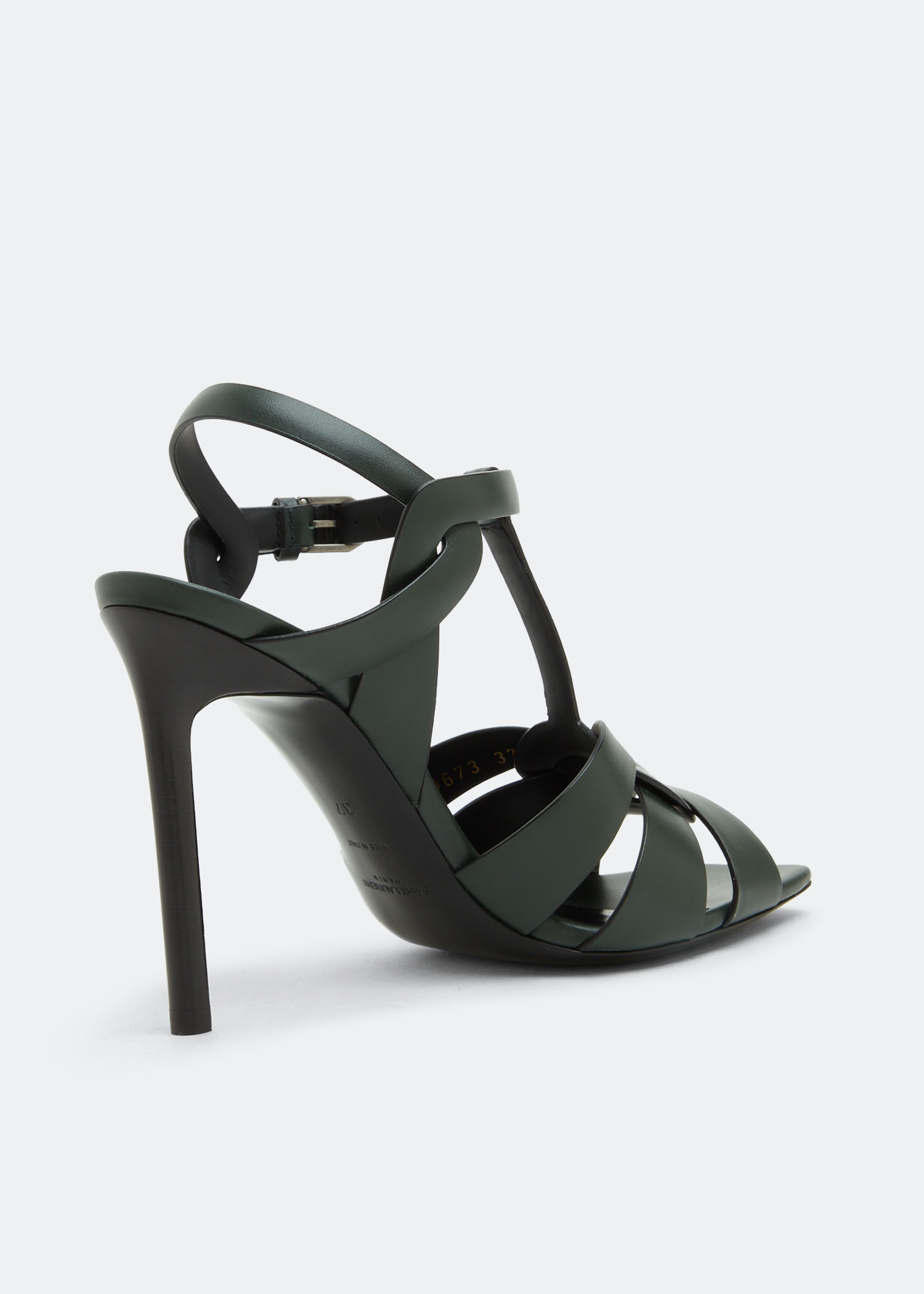 Saint laurent tribute 105 leather online sandal