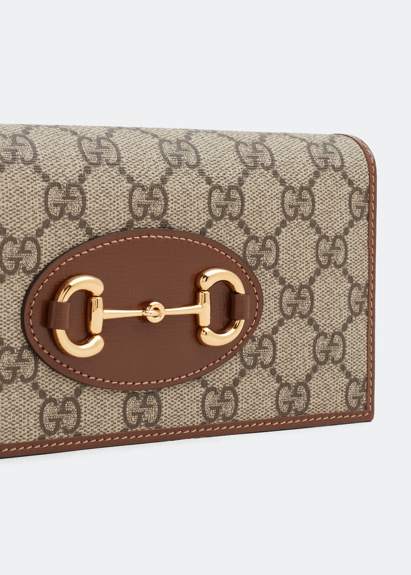 Gucci Horsebit 1955 chain wallet for Women Brown in UAE Level