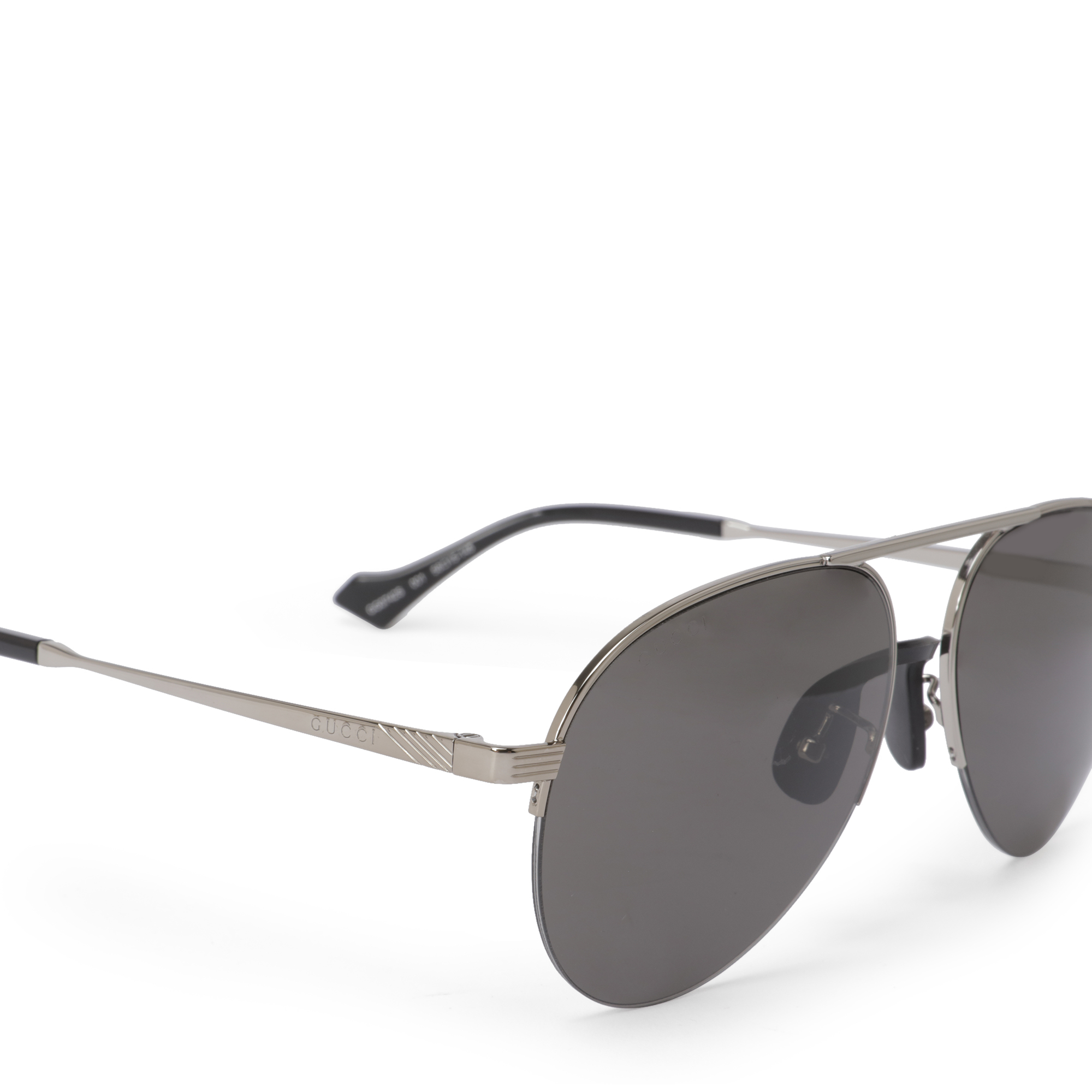 Gucci metal aviator sunglasses hotsell