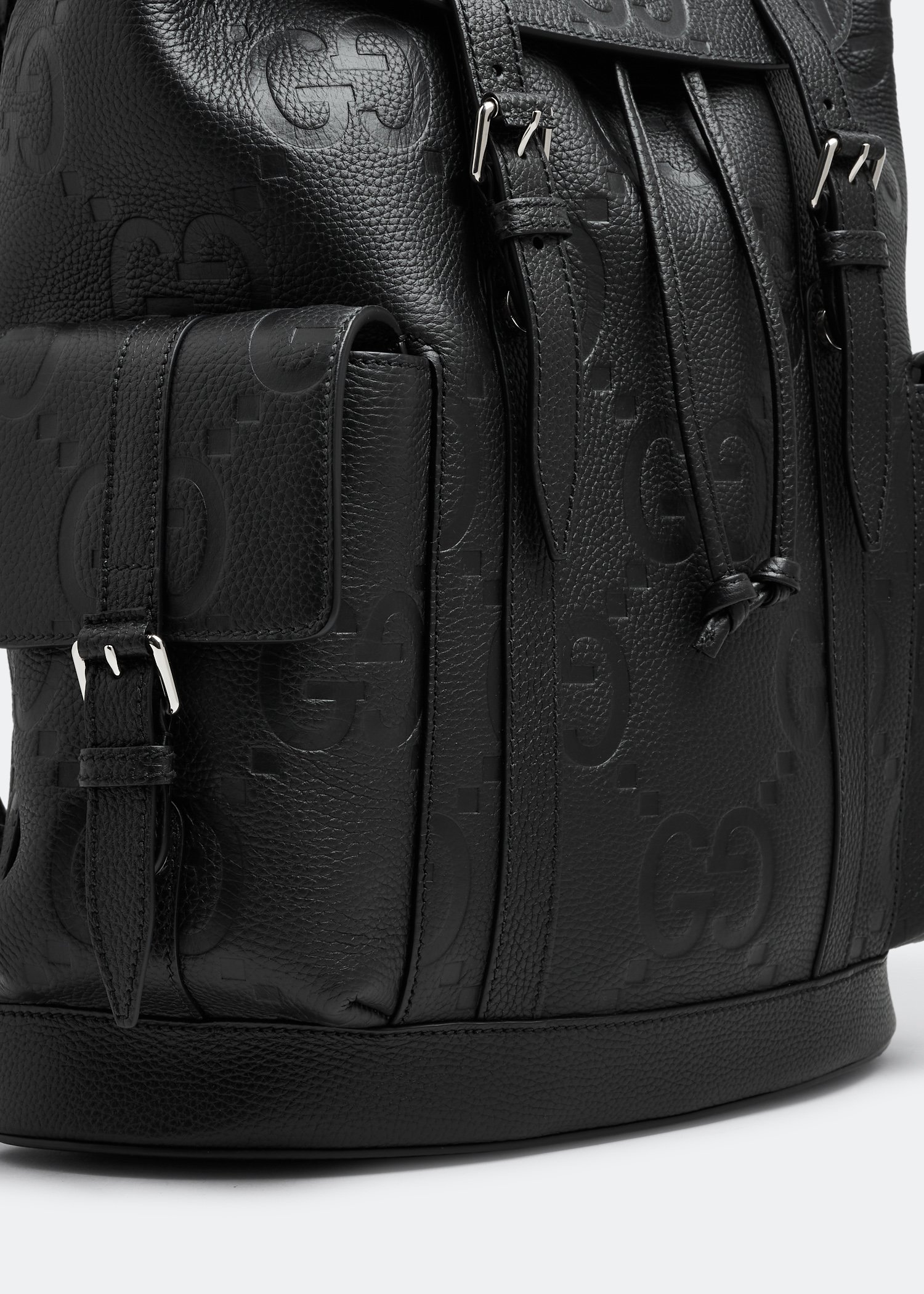 Gucci black clearance monogram backpack