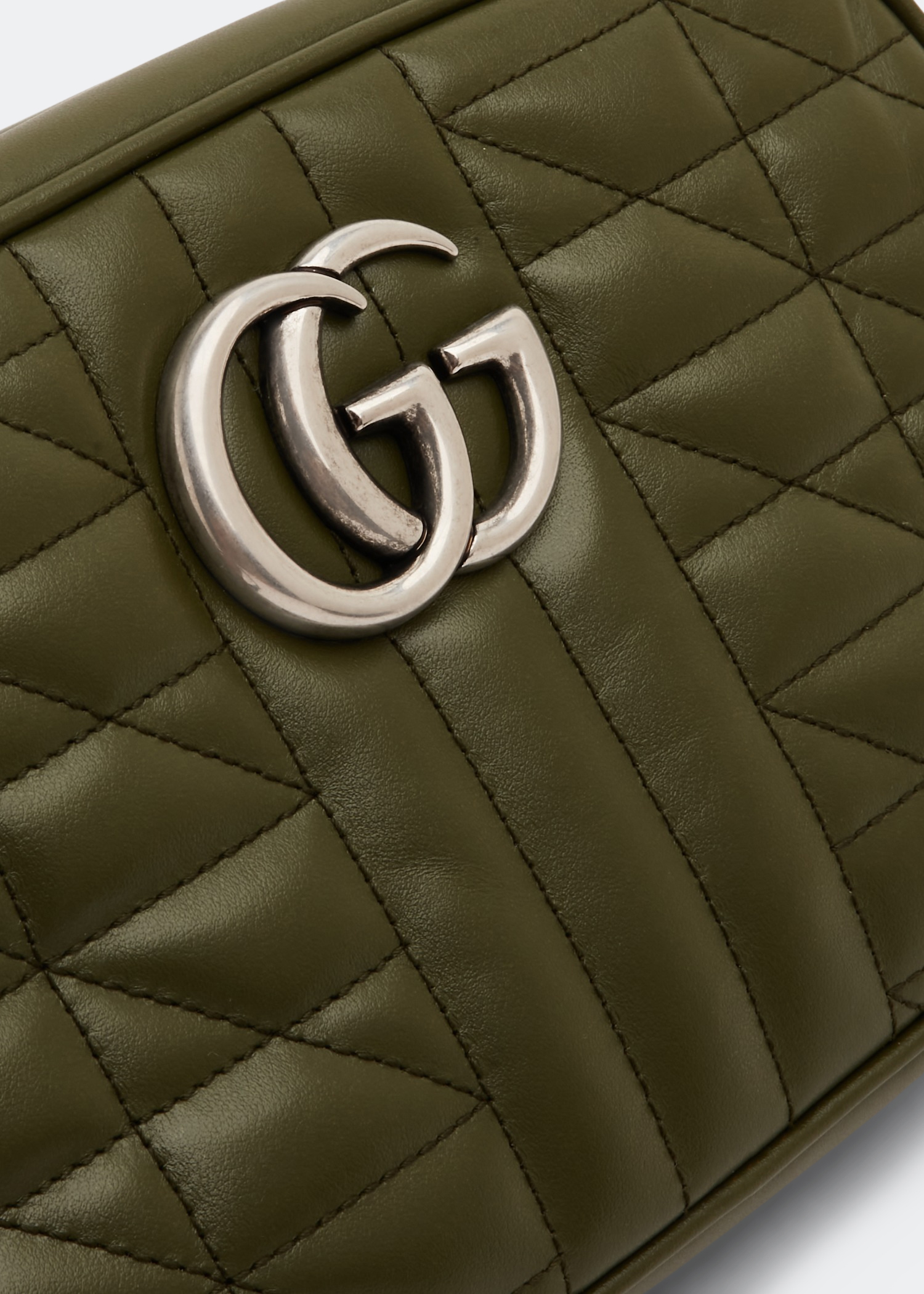 

GG Marmont mini shoulder bag, Green