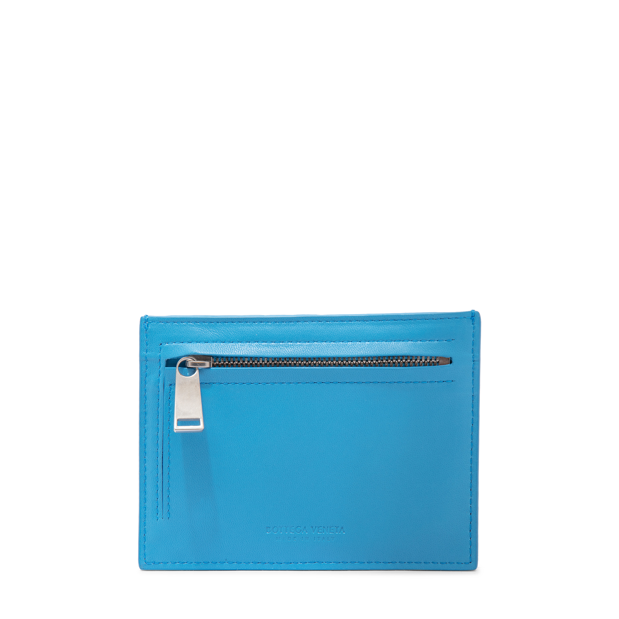 

Intrecciato cardholder, Blue