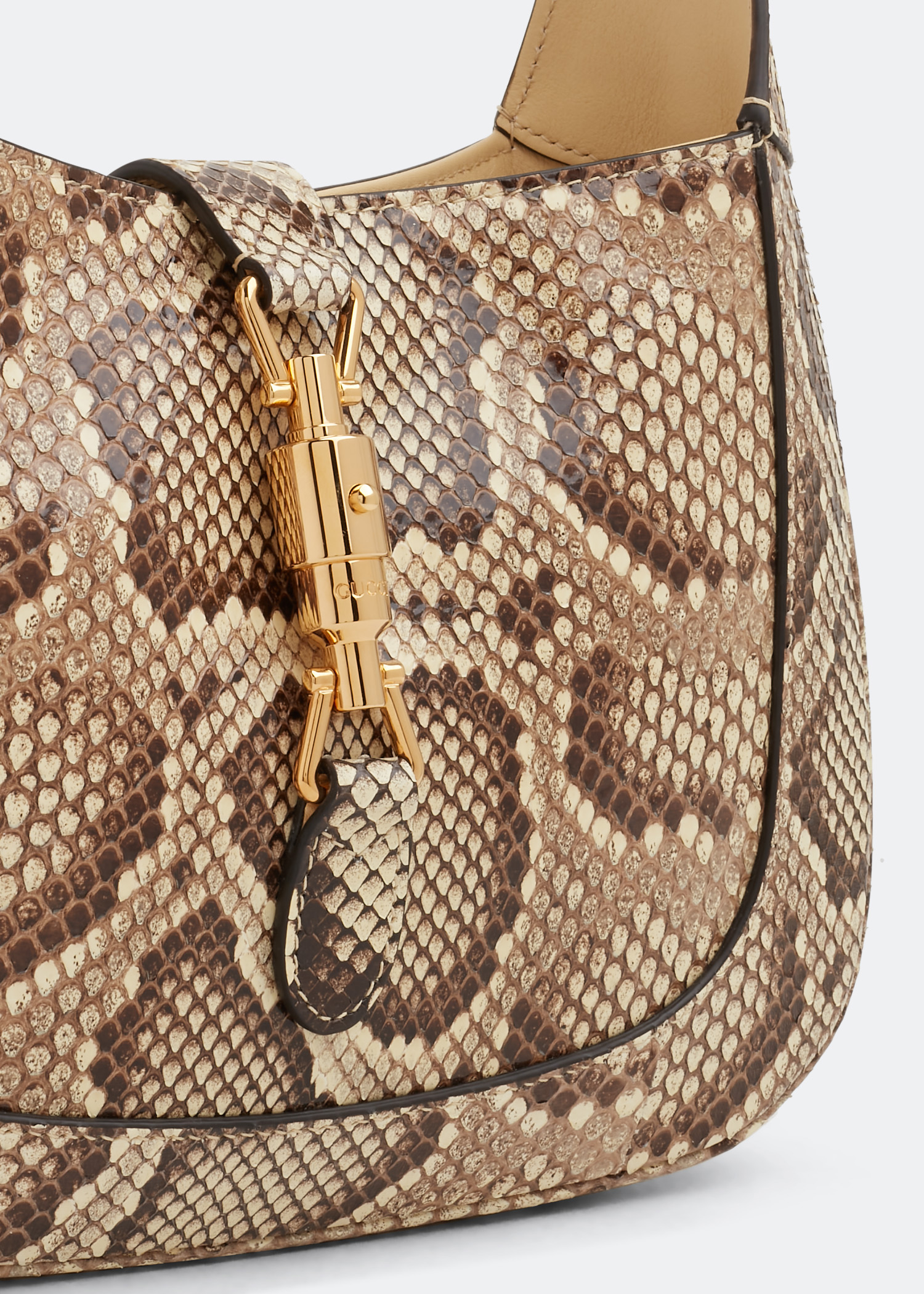 Jackie 1961 python small shoulder bag