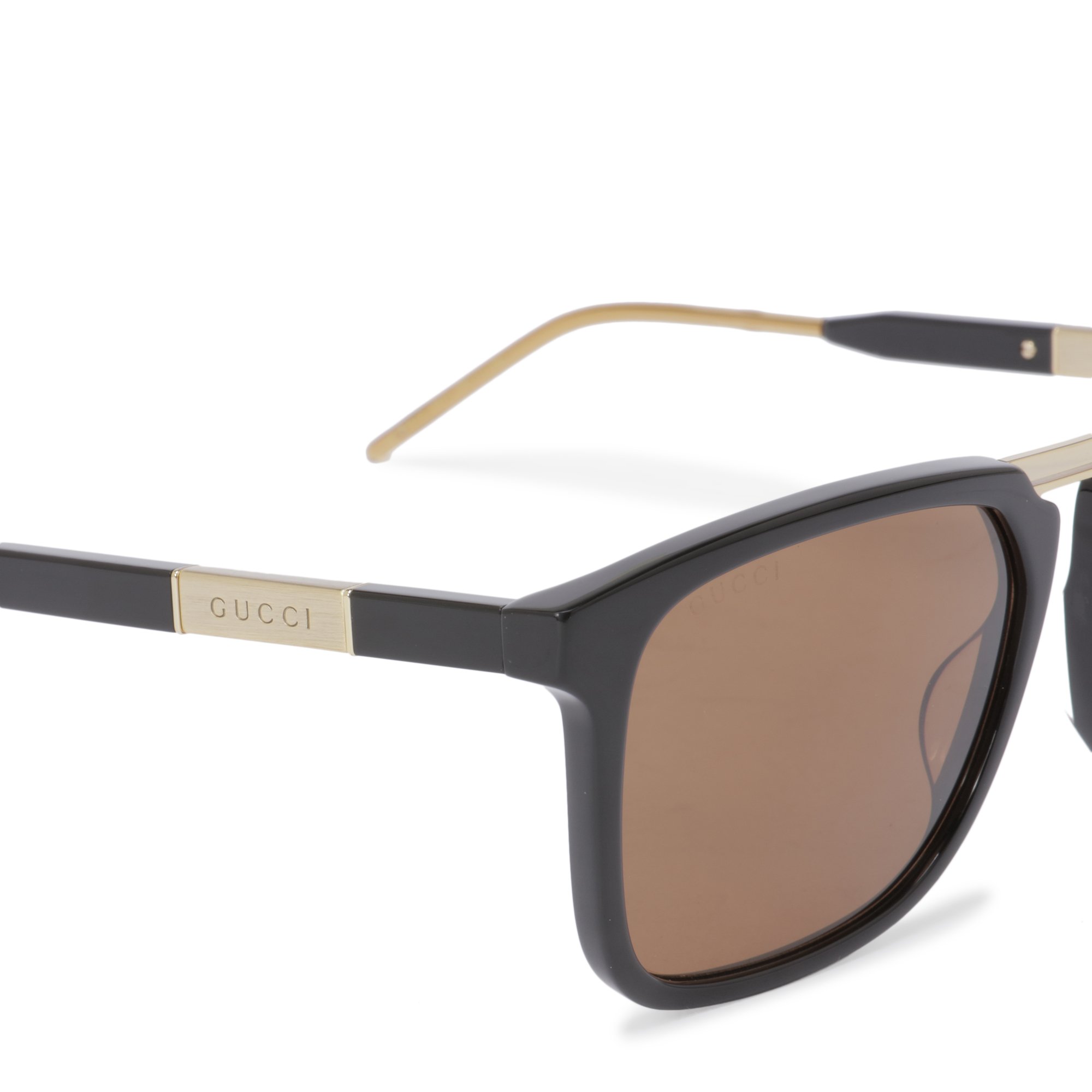 

Square sunglasses, Brown