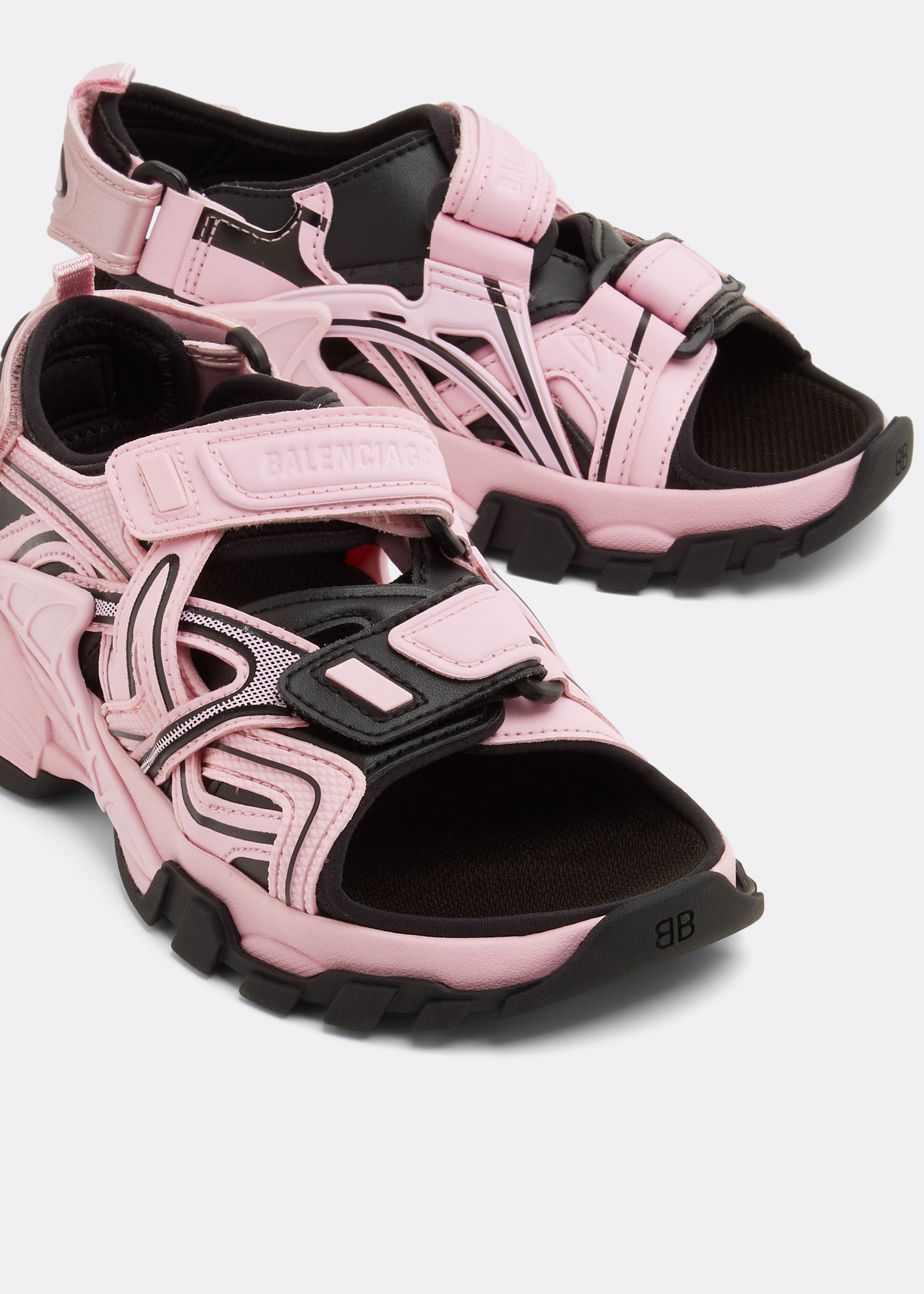 

Track sandals, Pink