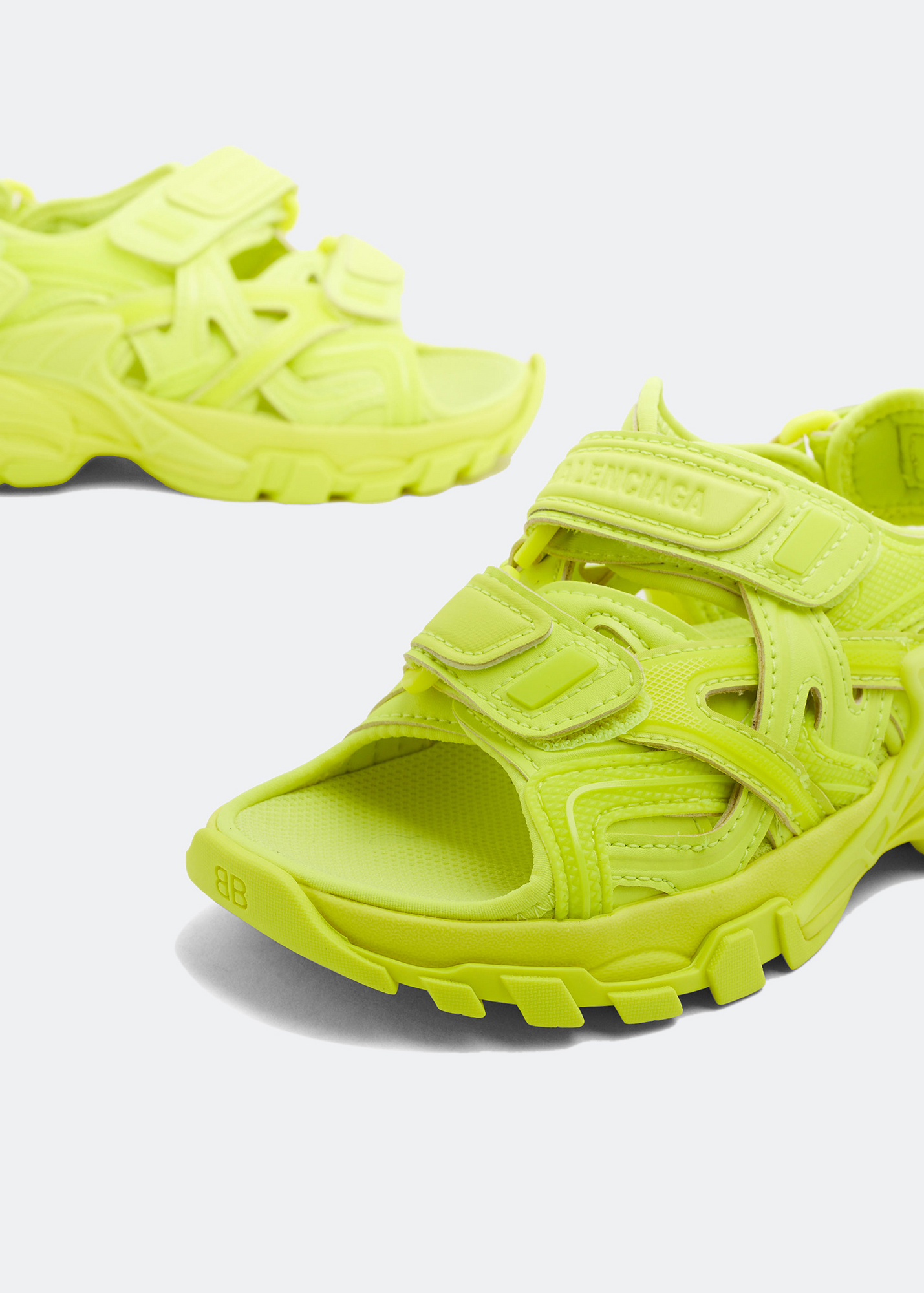 Balenciaga Track sandals for Unisex Yellow in UAE Level Shoes