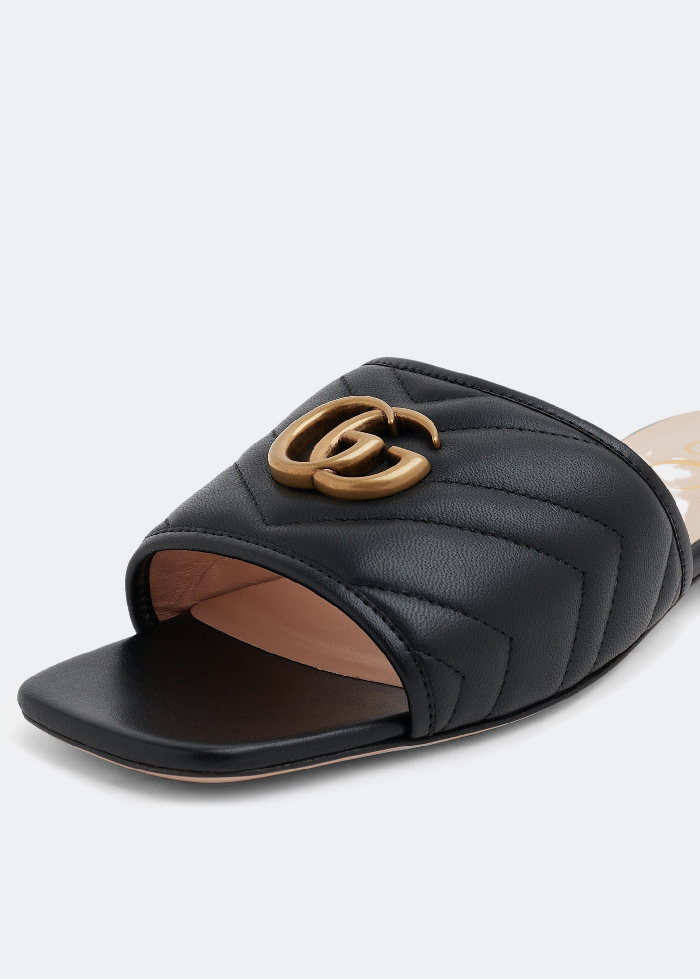 GUCCI SHOES MORS MULES 655412 in black leather 38 SANDALS SANDALS SHOES  ref.981400 - Joli Closet