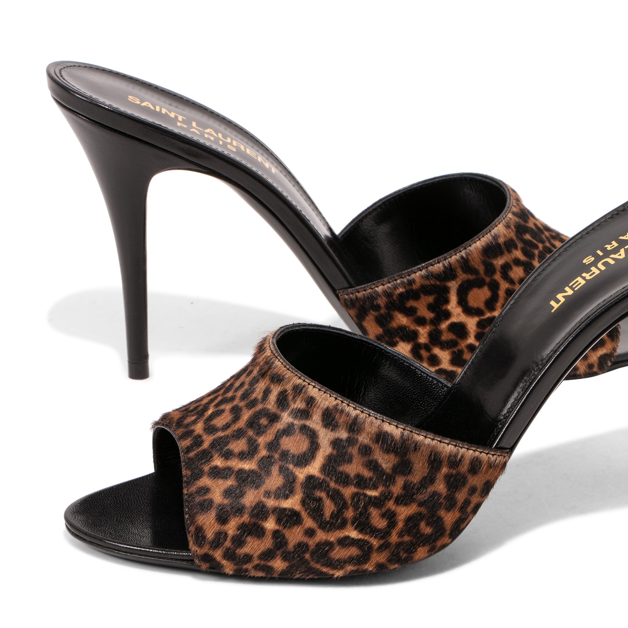 

Exclusive LA 16 mules, Animal print