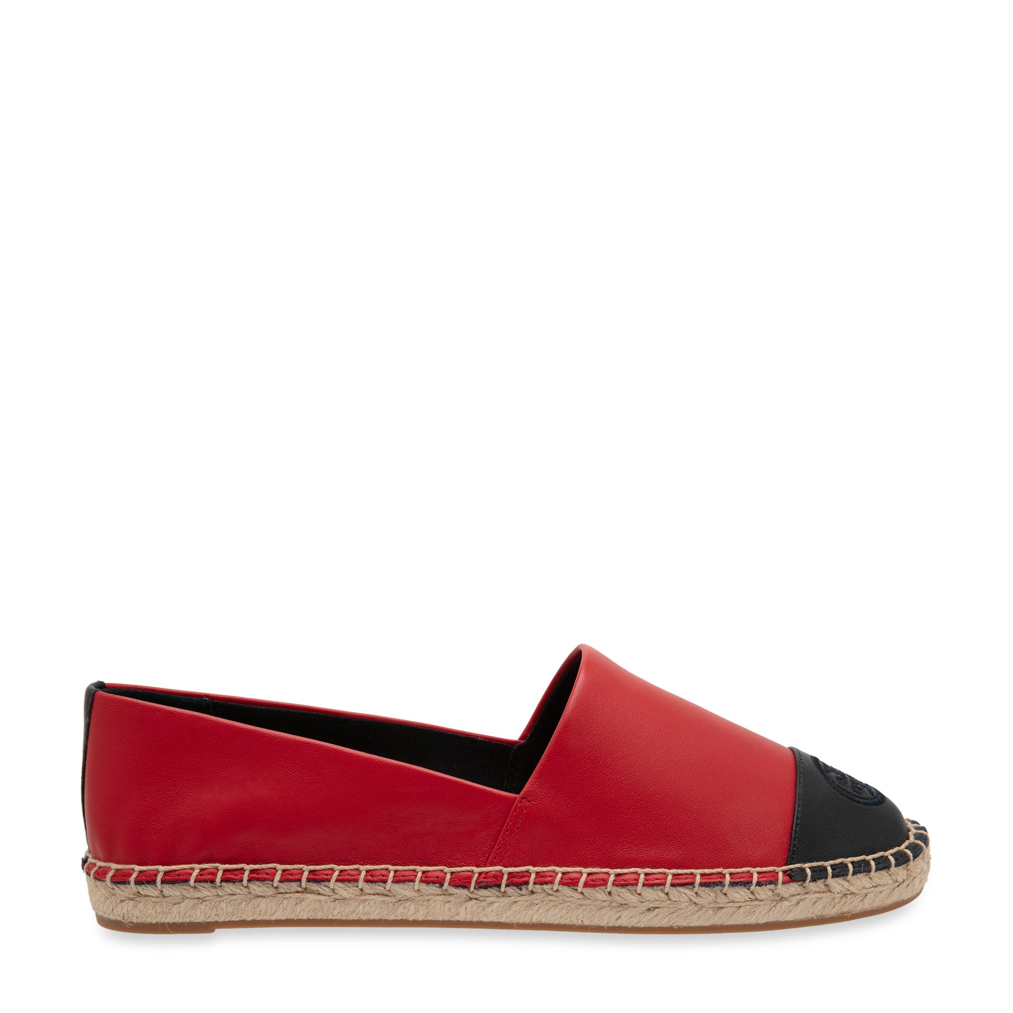 Colorblock espadrille flat sales tory burch