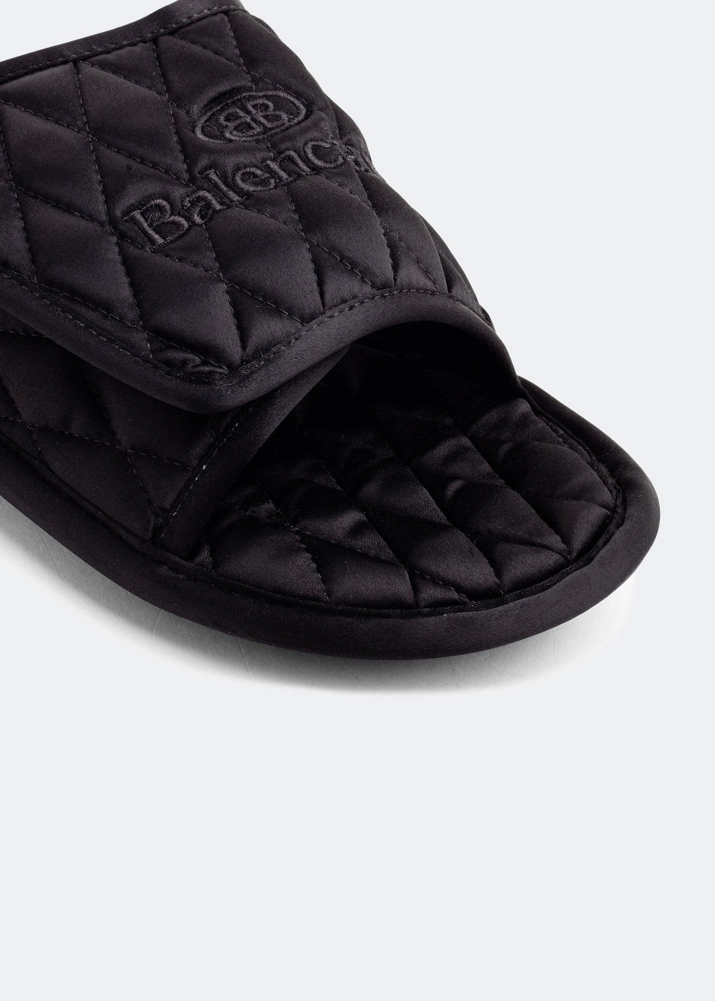 Balenciaga sale satin slides