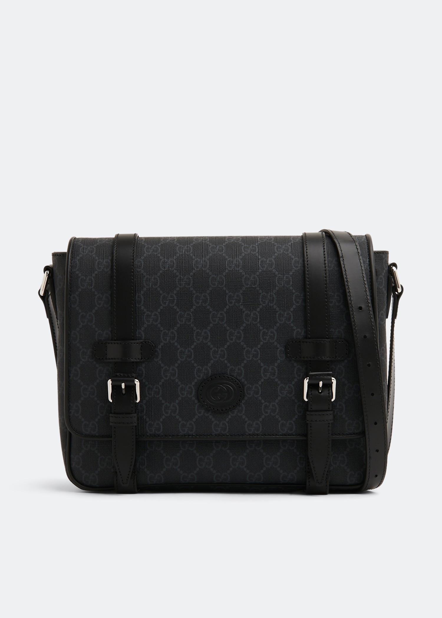 

GG messenger bag, Black