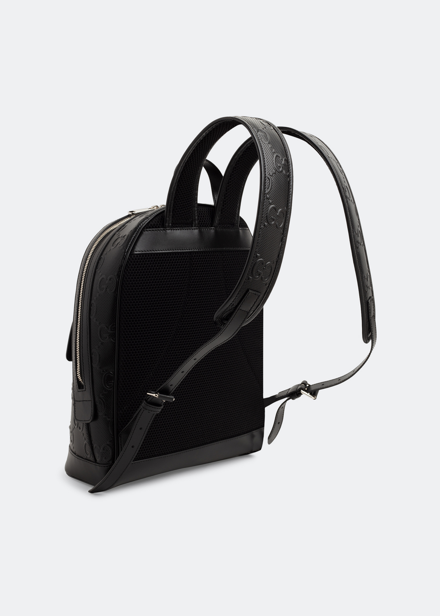 Gucci GG embossed backpack for Men - Black in KSA | Level Shoes