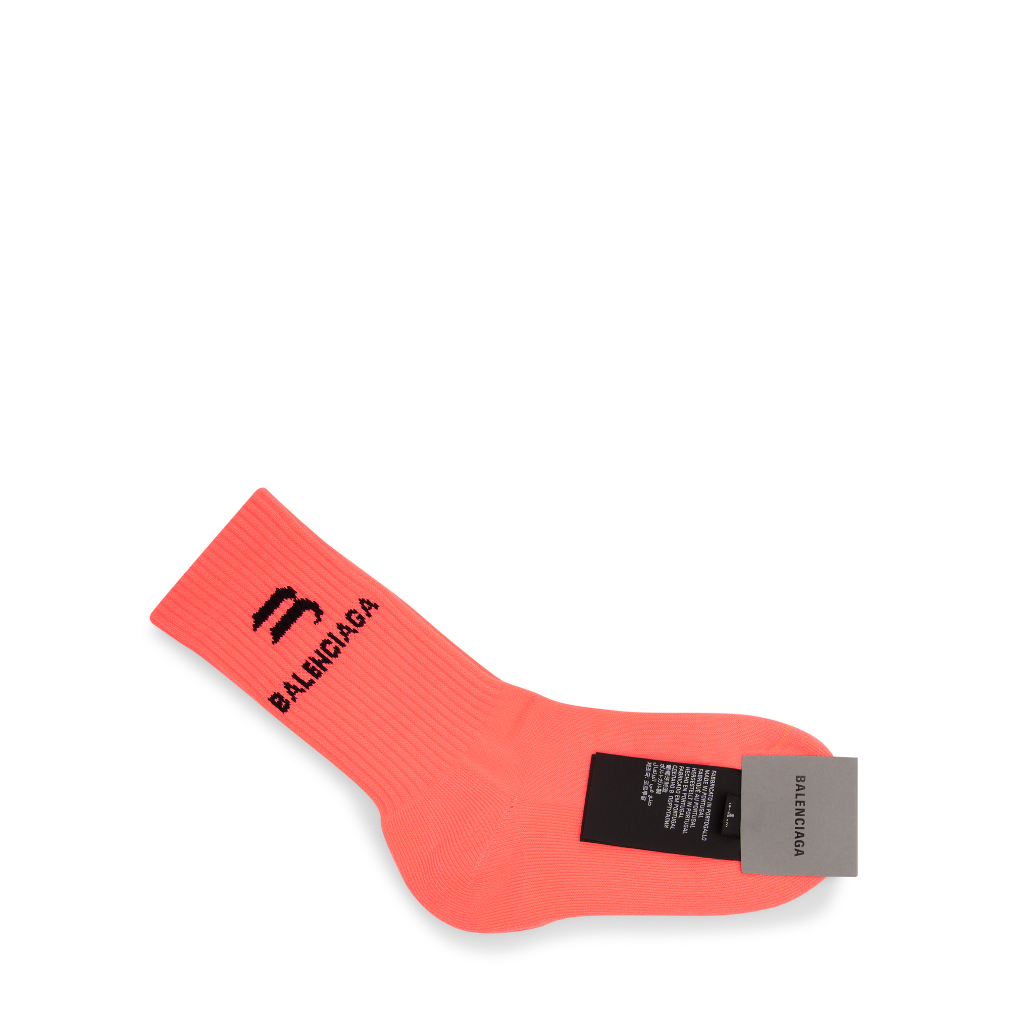 Orange balenciaga shop sock shoes