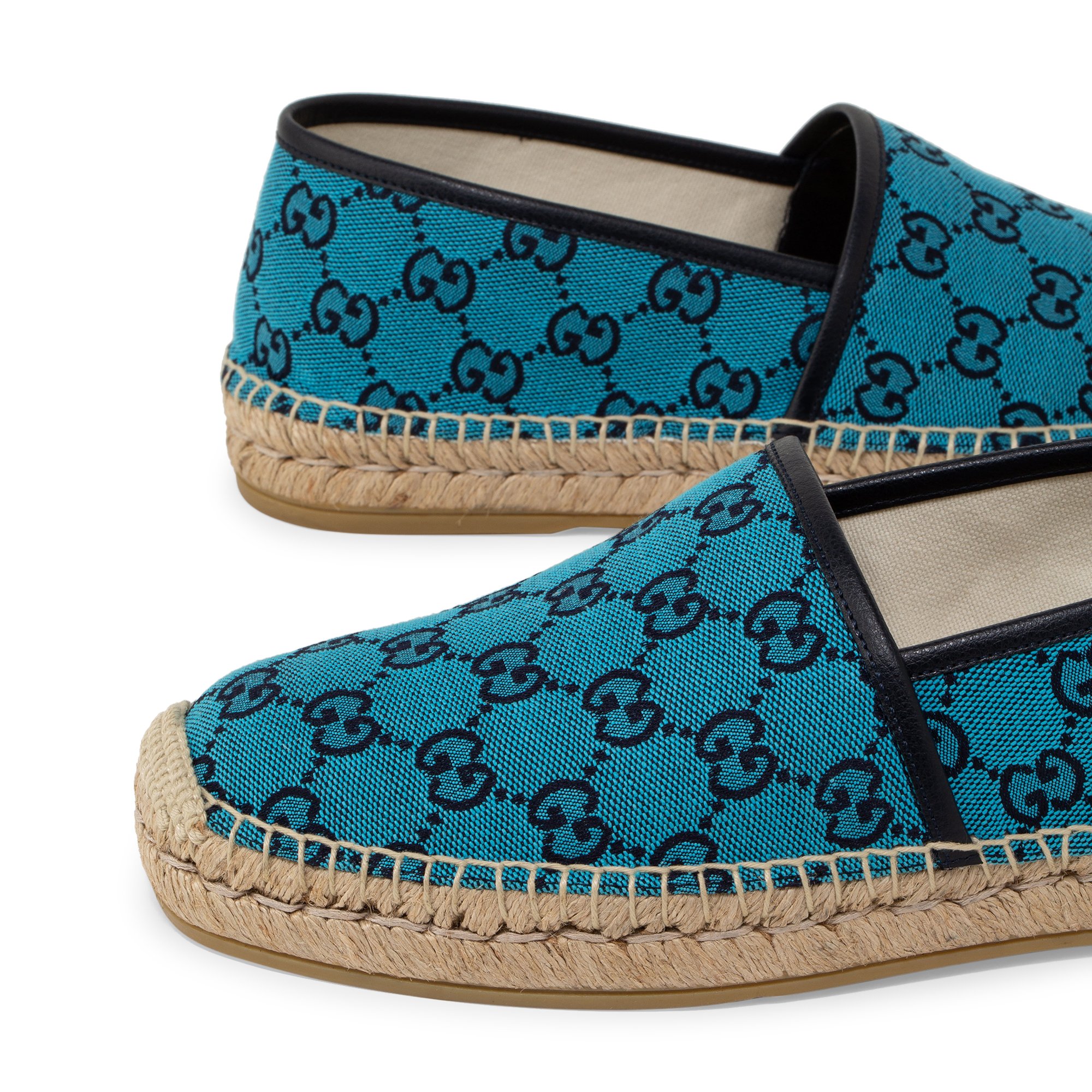 

GG jacquard espadrilles, Blue